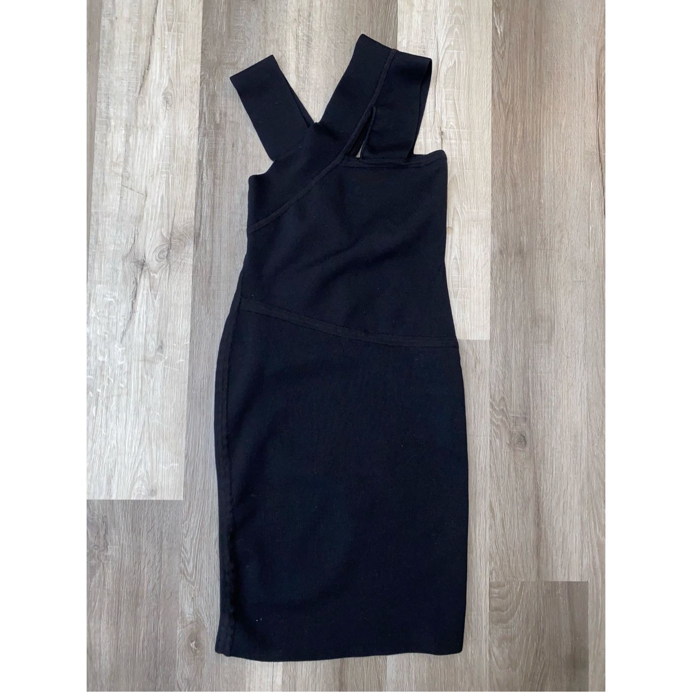 Narciso Rodriguez Narcisco Rodriguez Black Knit Bodycon Dress, Size Small* MSR Size S / US 4 / IT 40 - 2 Thumbnail