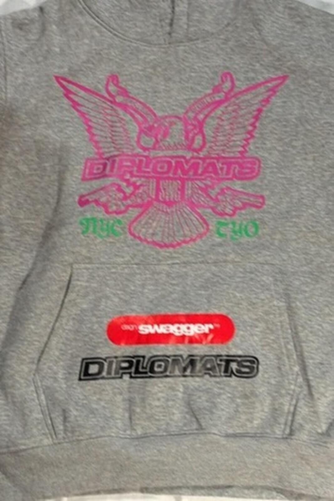 Swagger Diplomats x Swagger Collab Gray Hoodie Size US M / EU 48-50 / 2 - 4 Thumbnail