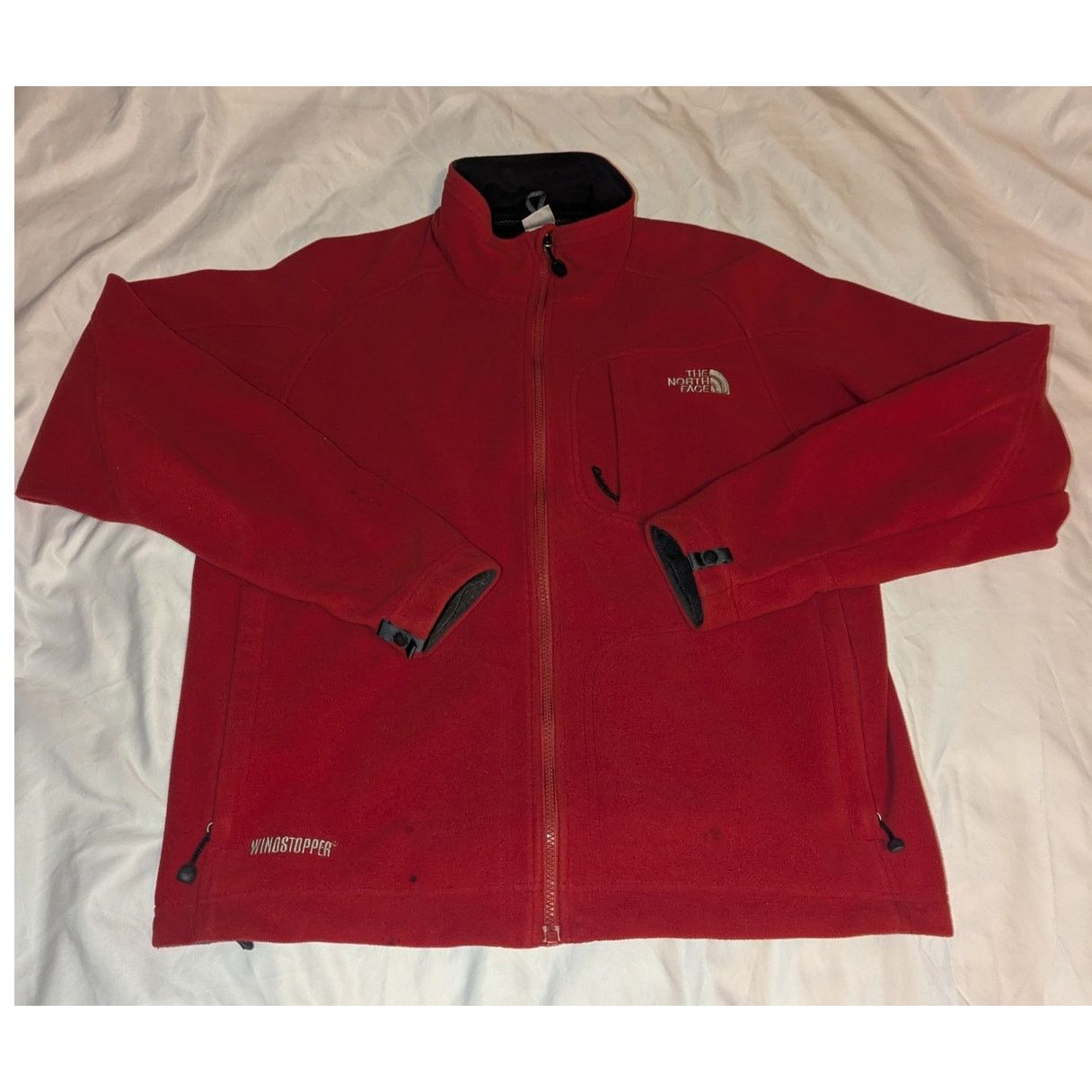 The North Face The North Face WIndstopper Fleece Jacket Red Medium Men's Size US M / EU 48-50 / 2 - 13 Thumbnail