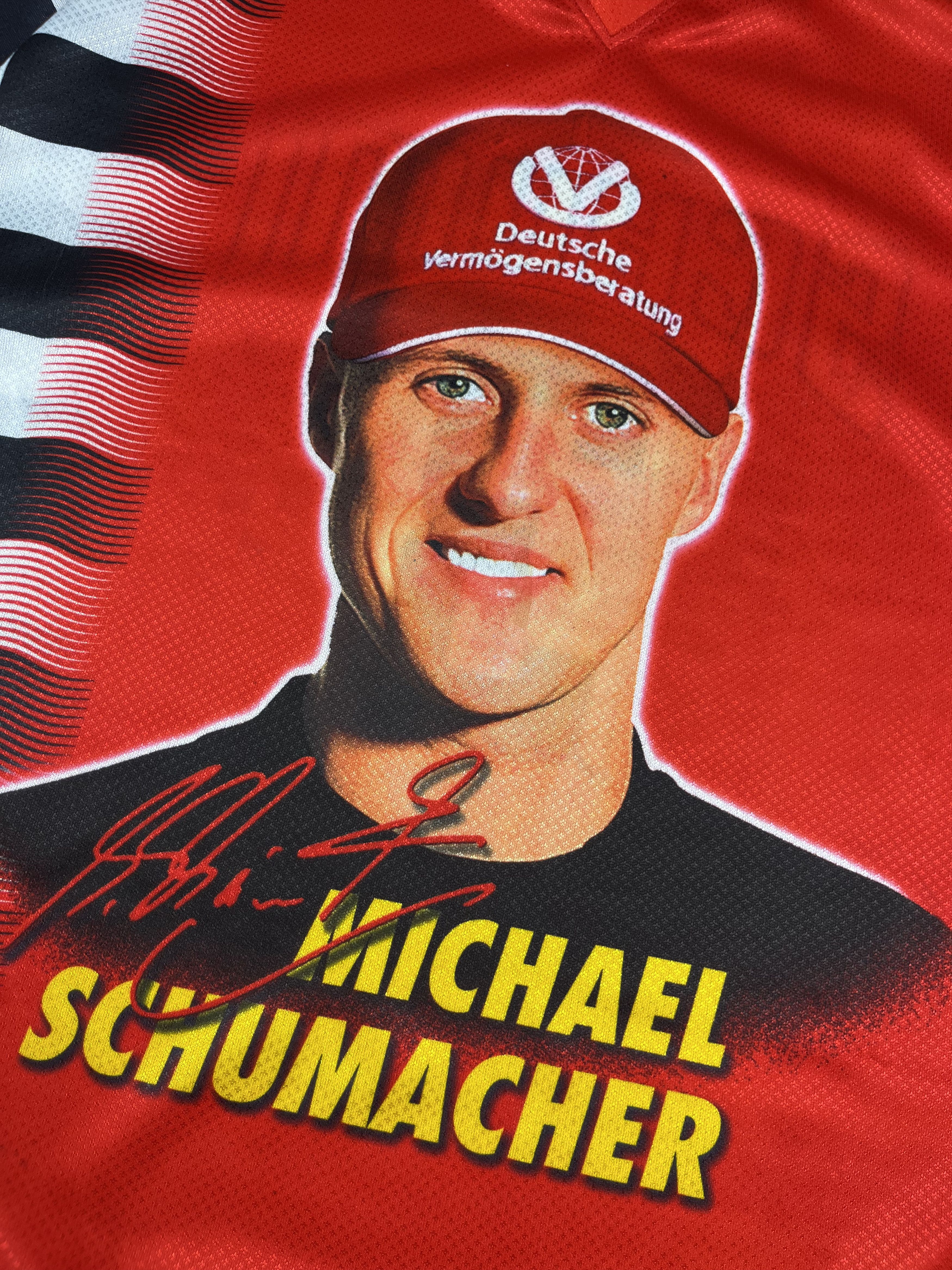 Ferrari Vintage Ferarri Racing Michael Schumacher Jersey T-Shirt Size US L / EU 52-54 / 3 - 2 Thumbnail
