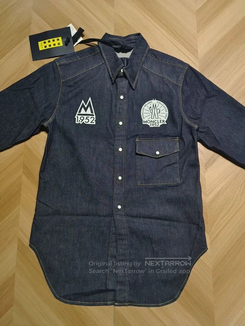 Moncler Men's Moncler Denim Jacket. Size US M / EU 48-50 / 2 - 1 Thumbnail