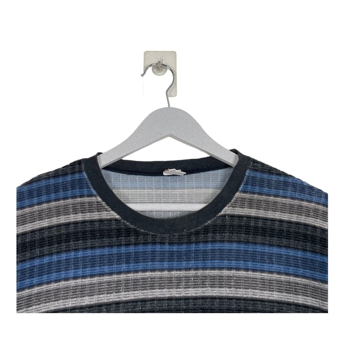 Hang Ten × Vintage 💥80s HANGTEN STRIPED CREWNECK PULLOVER LONGSLEEVE Size US L / EU 52-54 / 3 - 4 Thumbnail