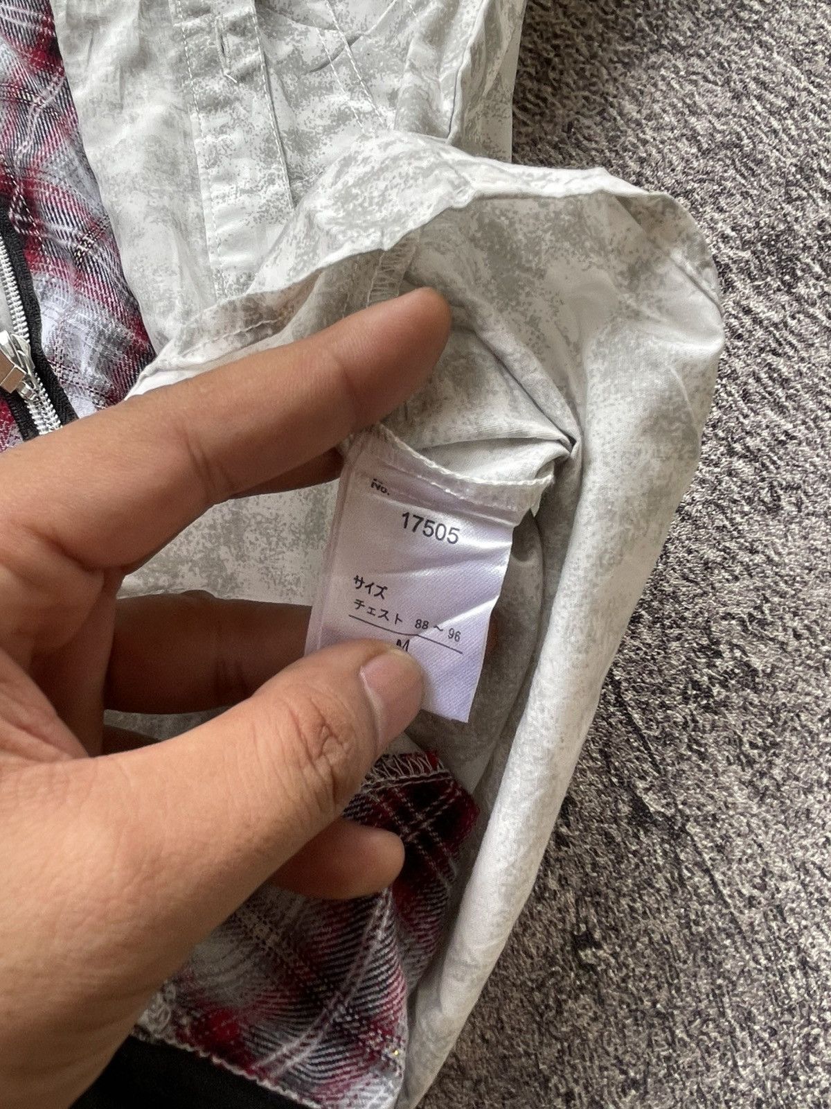 Japanese Brand Y2K 31040 Homme double layer acid wash shirt Size US M / EU 48-50 / 2 - 9 Thumbnail