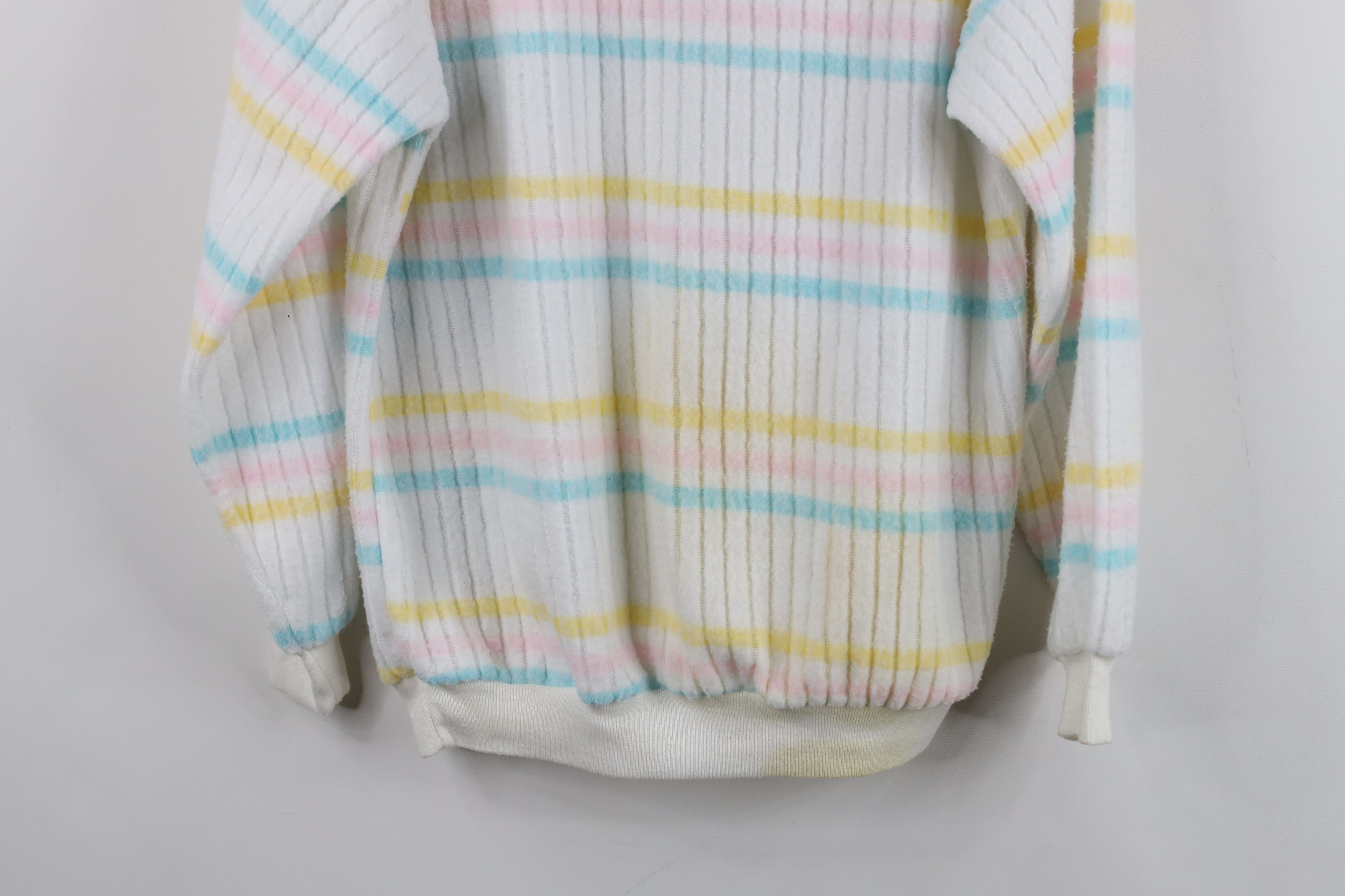 Vintage Vintage 90s Streetwear Fleece Turtleneck Sweatshirt USA Size M / US 6-8 / IT 42-44 - 13 Thumbnail