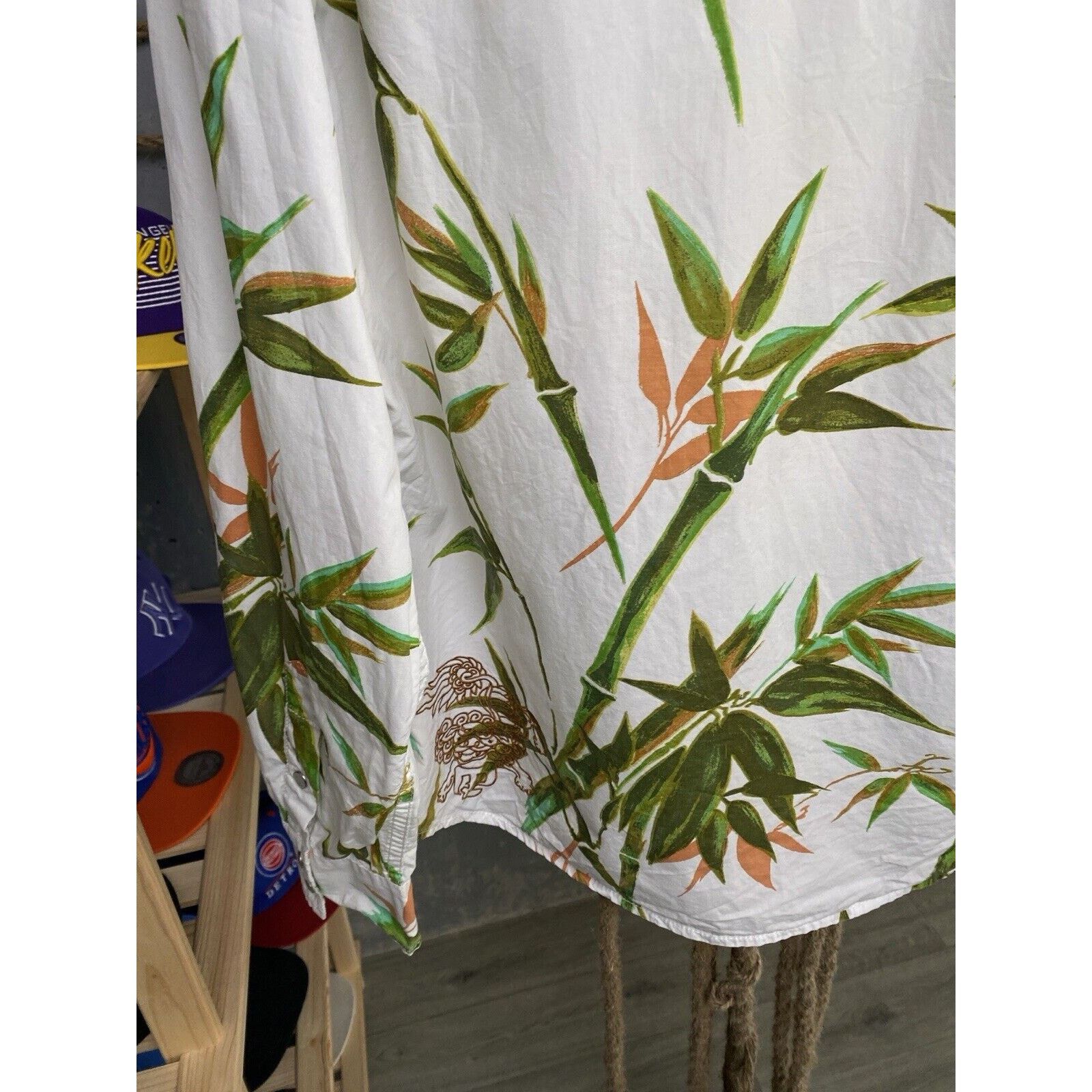 Mambo Vintage HO Daddy Mambo Tropical Pattern Button Up Shirt Size US M / EU 48-50 / 2 - 16 Thumbnail