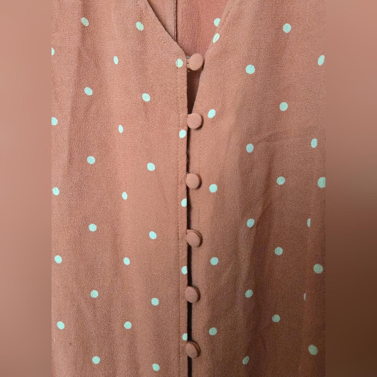 Madewell Madewell Heather Button-Front Dress in Polka Dot Size XS / US 0-2 / IT 36-38 - 4 Thumbnail