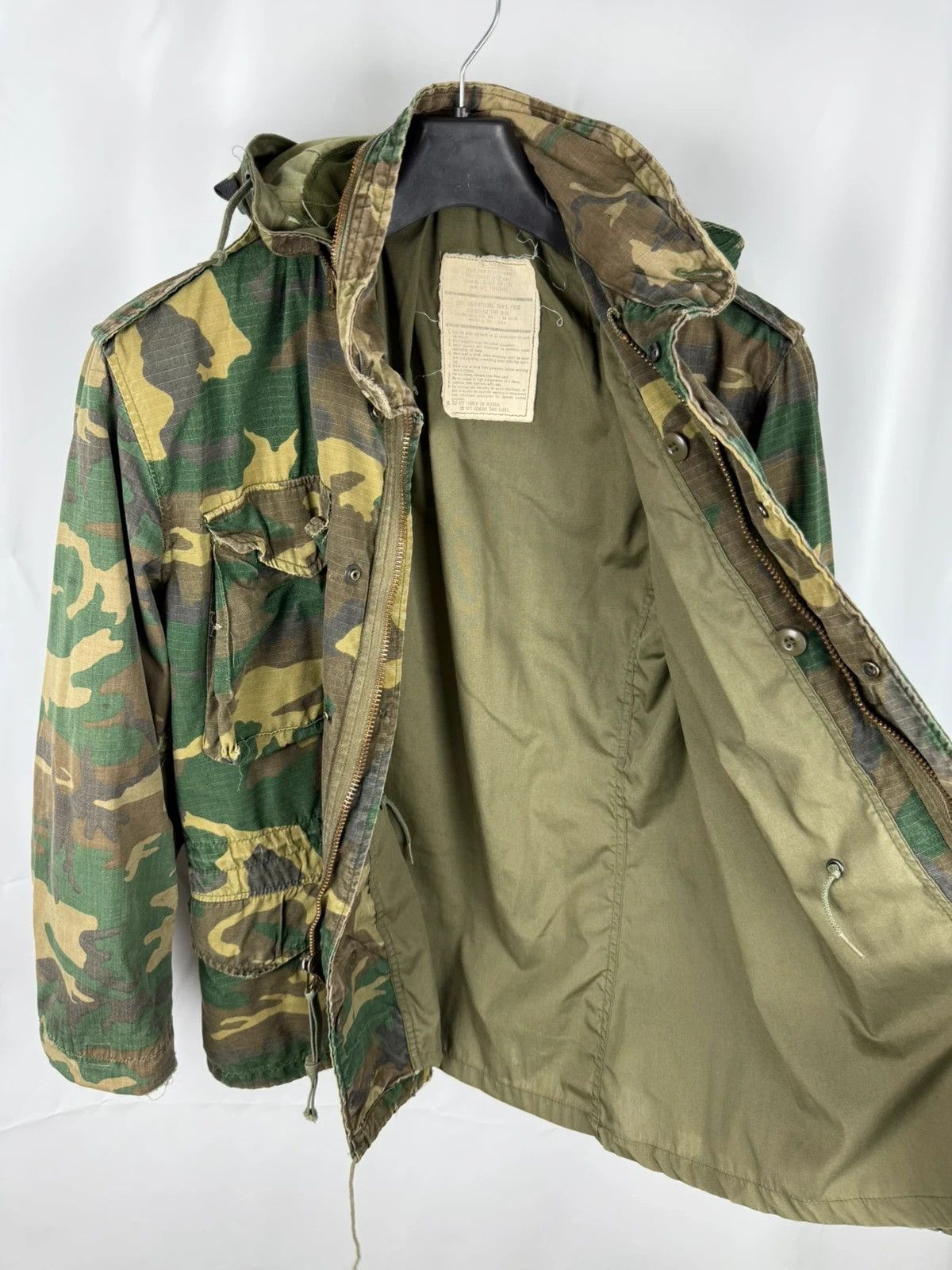 Alpha Industries Alpha Industries M65 USA Vintage Field Jacket Camo Scovill Size US S / EU 44-46 / 1 - 17 Thumbnail