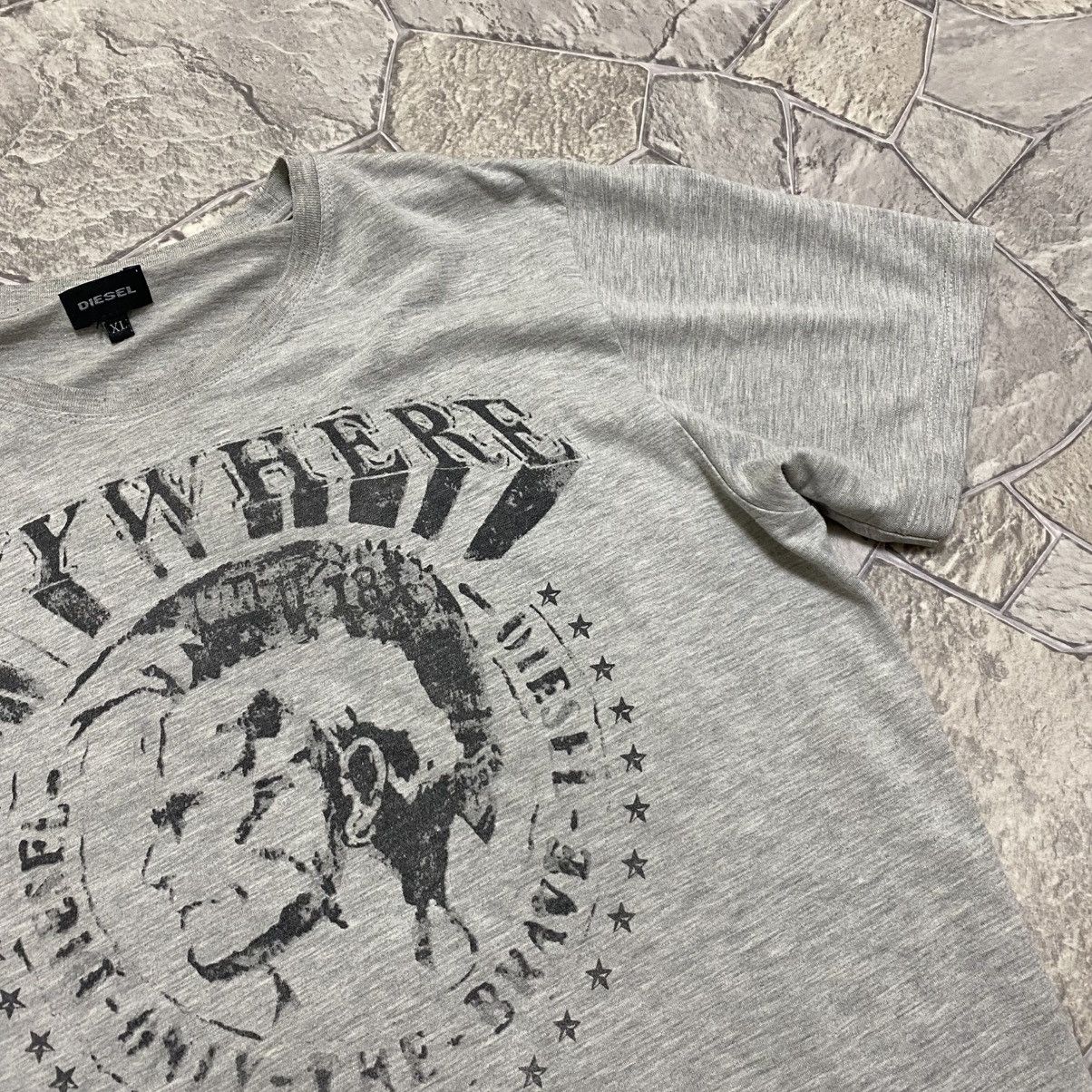 Diesel Vintage Diesel T-Shirt Big Logo Japan Style Y2k Size US XL / EU 56 / 4 - 5 Thumbnail
