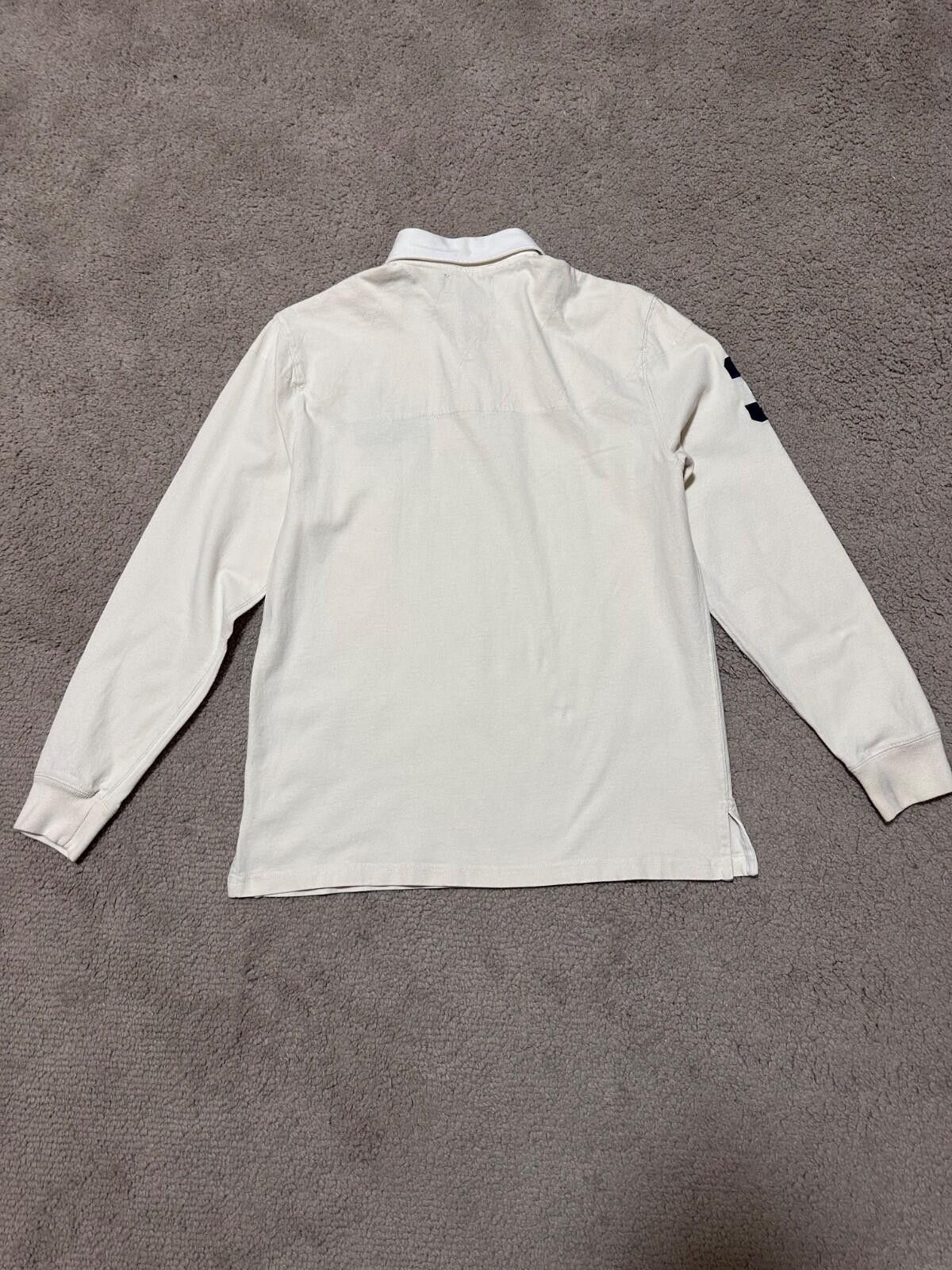 Polo Ralph Lauren VTG Polo Ralph Lauren Quilted Rugby Shirt Men Crest Logo Size US M / EU 48-50 / 2 - 7 Thumbnail