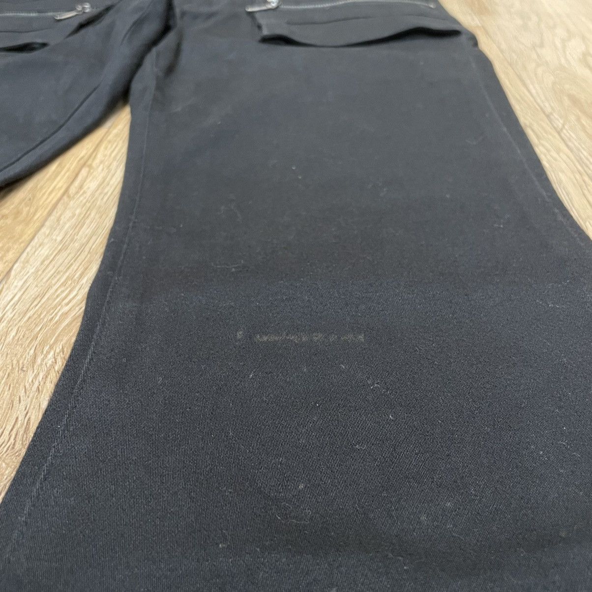 Japanese Brand Japanese Pavarotti Bolan Boot Cut Flared Black Denim Size 26" / US 2 / IT 38 - 5 Thumbnail