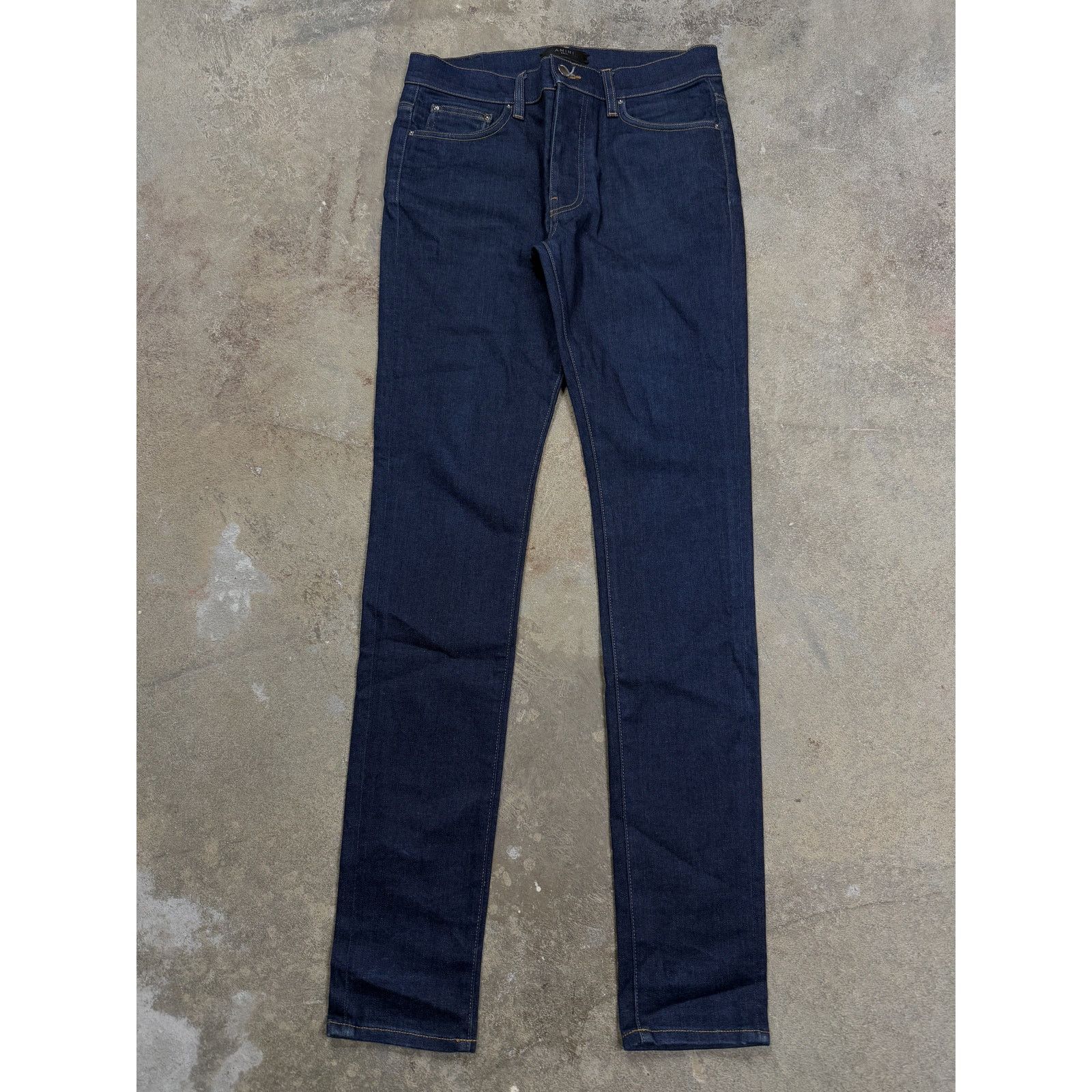 Amiri Amiri Jeans Navy Thrasher Used 32 Size US 32 / EU 48 - 1 Thumbnail