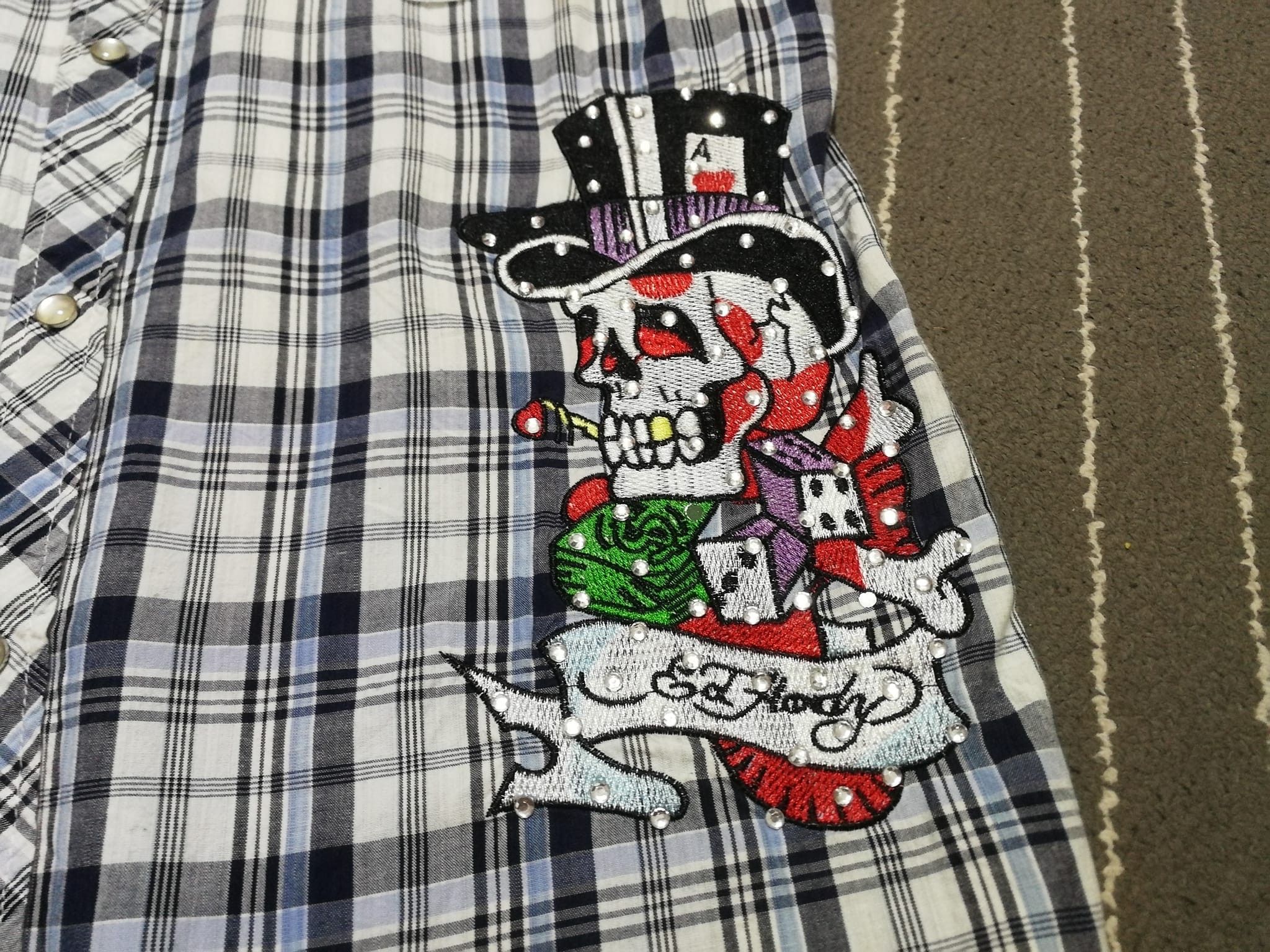 Ed Hardy Ed hardy by Christian audiger western M Size US M / EU 48-50 / 2 - 7 Thumbnail
