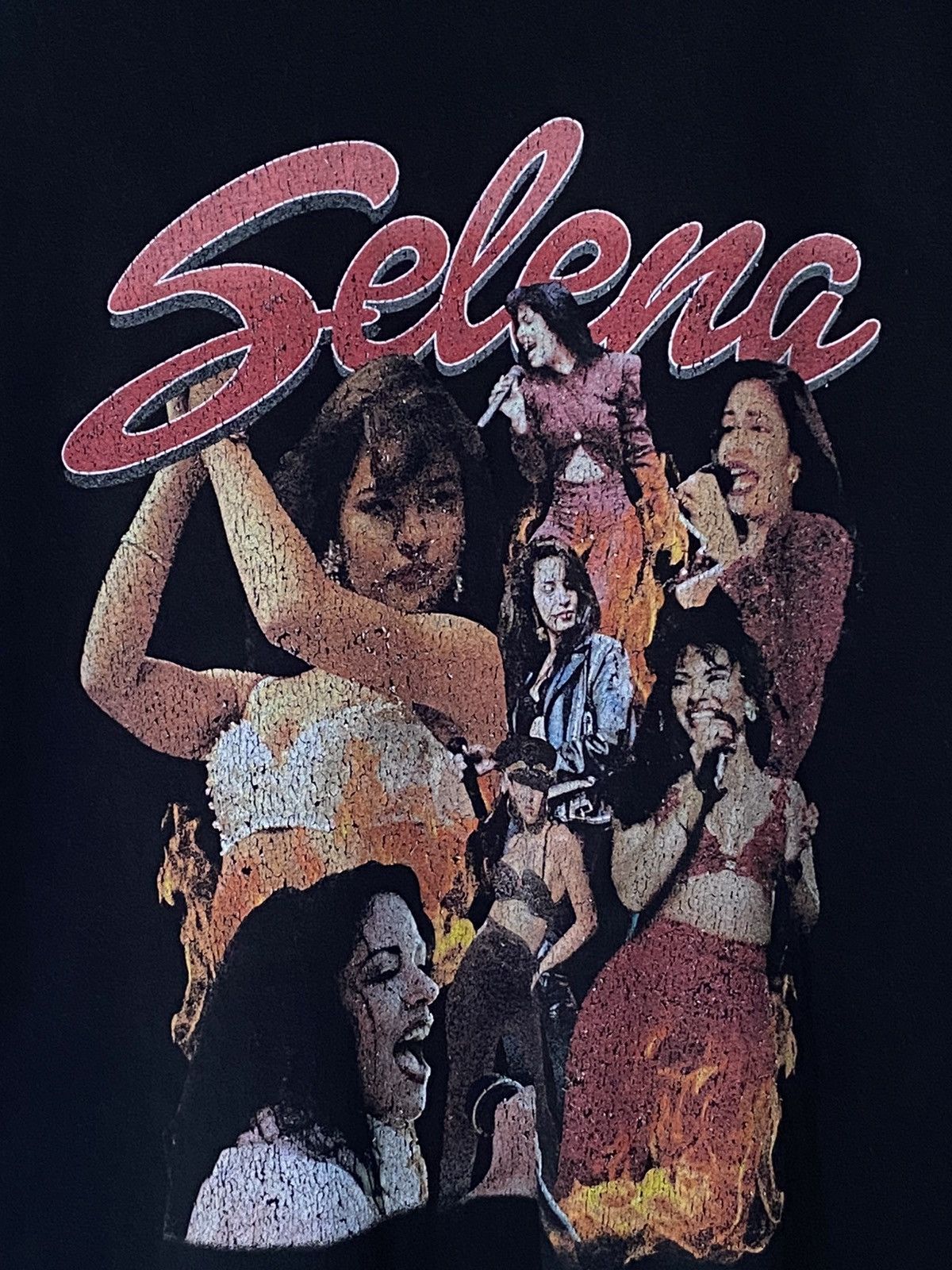 Rap Tees Vintage Selena Solo Singer Rap Tees tupac aaliyah Size US M / EU 48-50 / 2 - 2 Thumbnail