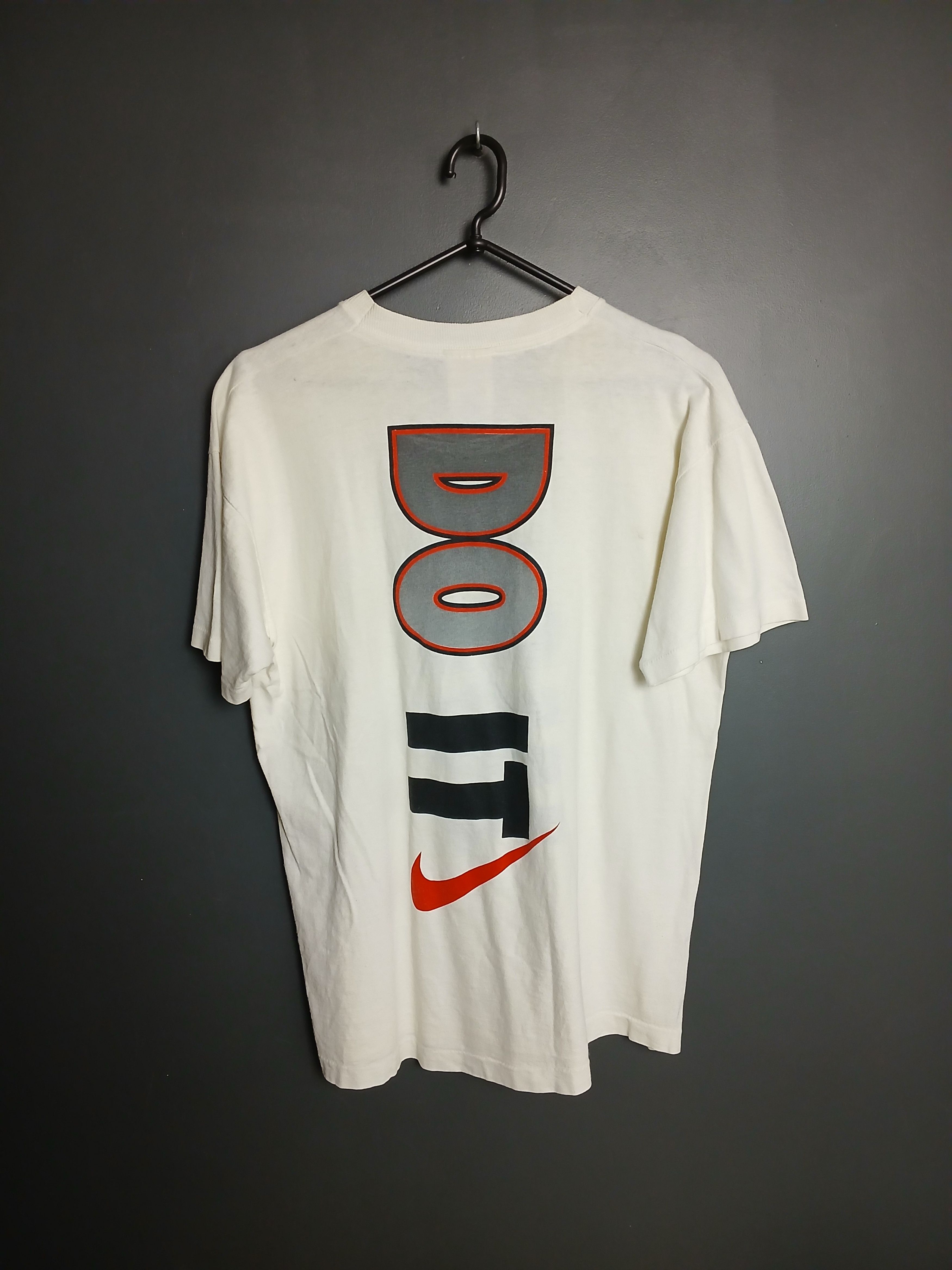 Nike × Vintage Vintage Nike Just Do It T-Shirt Size US M / EU 48-50 / 2 - 2 Thumbnail