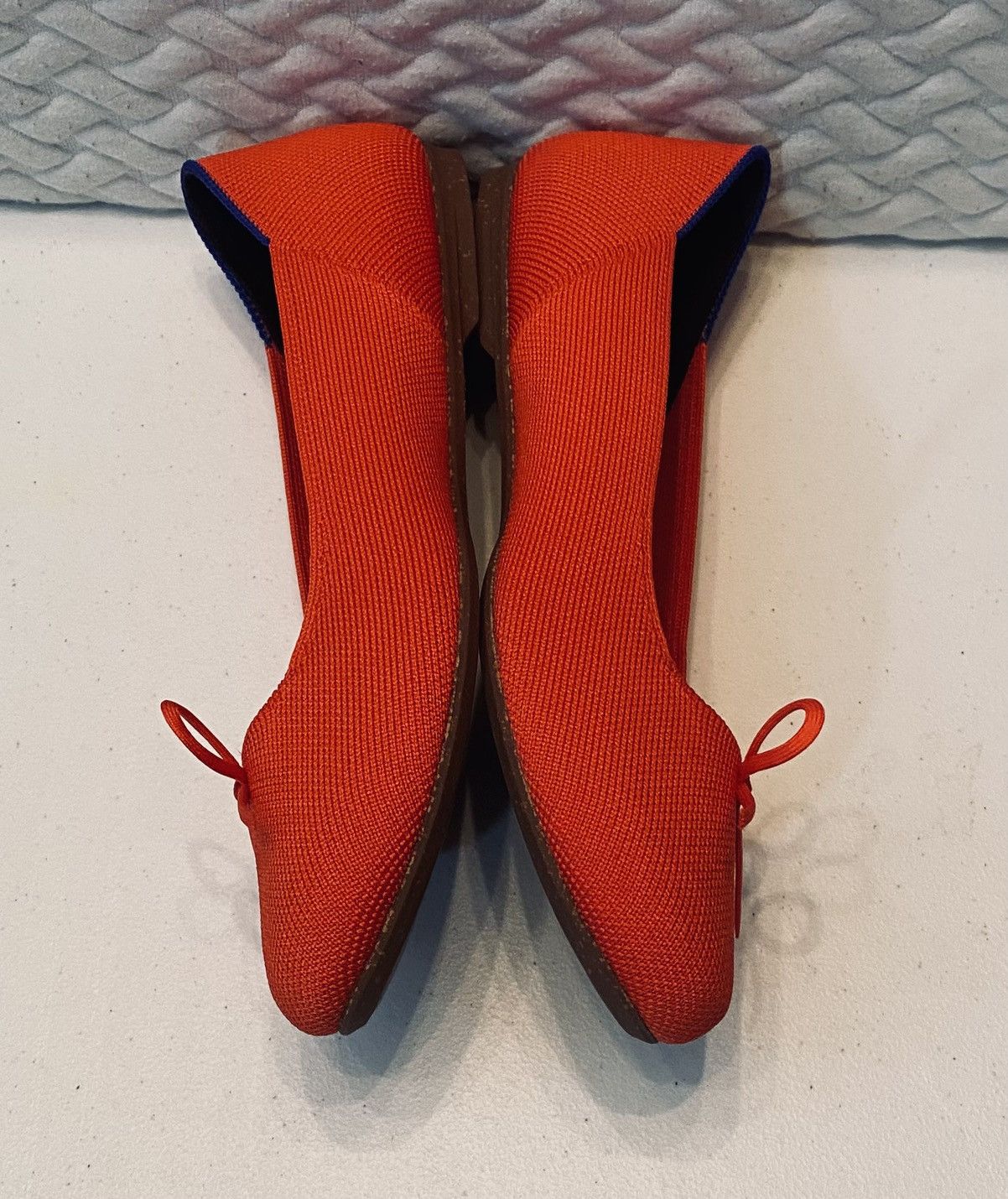 Rothy's Rothy’s The Ballet Bow Flat Glamour Red In Love Insole 9 NEW Size US 9 / IT 39 - 10 Thumbnail