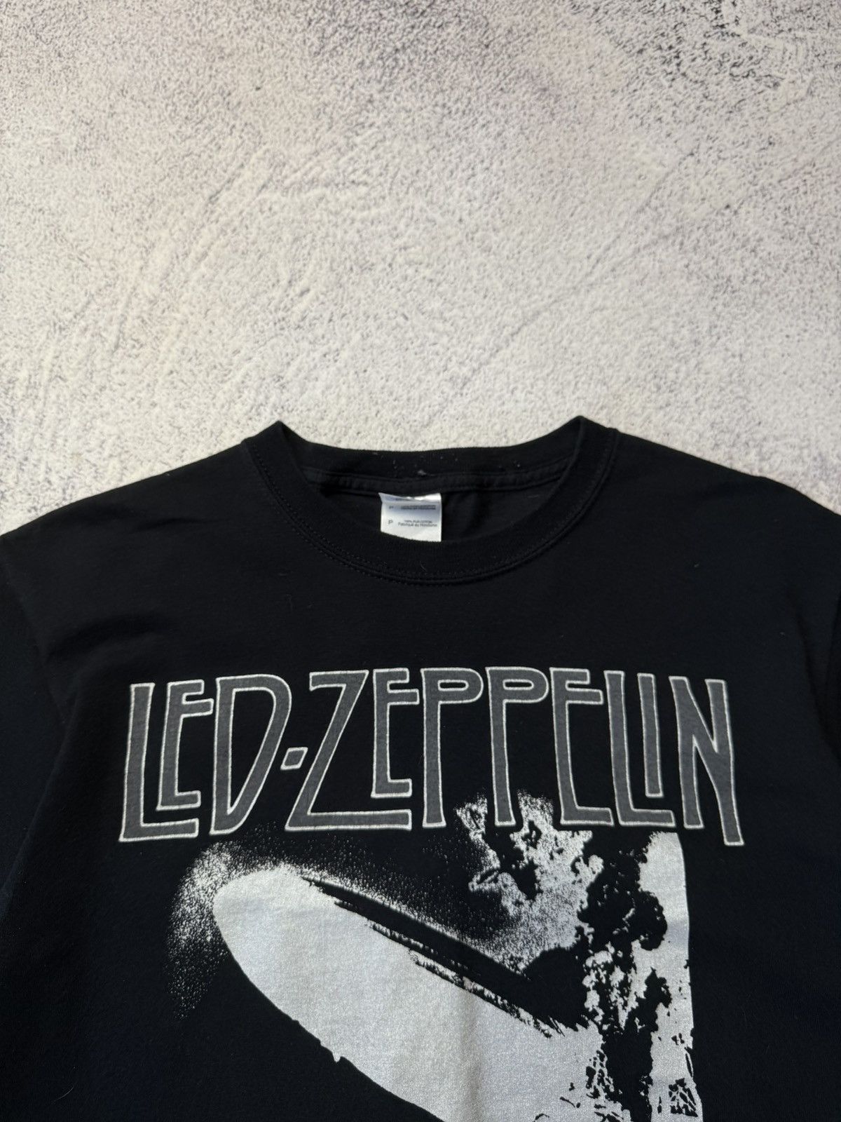 Band Tees Vintage Style Led Zeppelin 1969 UK Tour 2019 Remake T Shirt Size US M / EU 48-50 / 2 - 12 Thumbnail