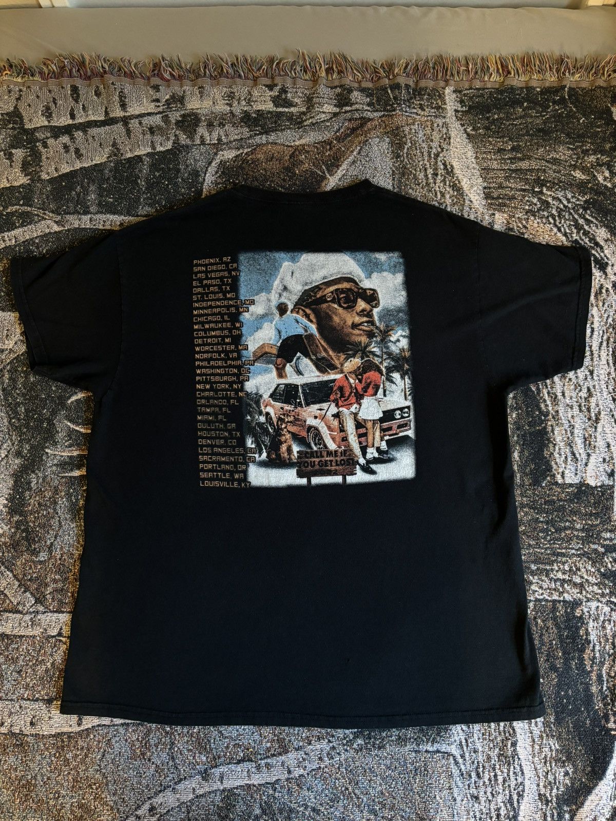 Tyler The Creator Tyler, the creator Tour tee Size US L / EU 52-54 / 3 - 3 Thumbnail
