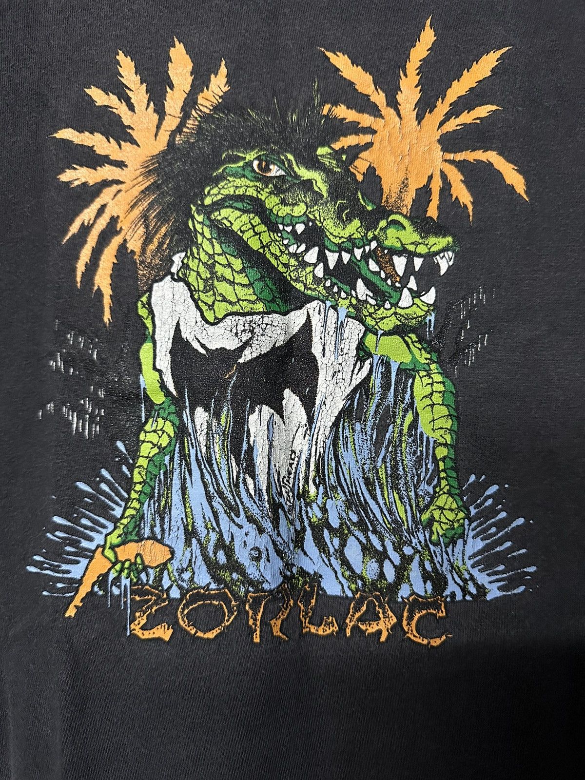 Girl Skateboards Vintage Zorlac Pushead Skateboard Sun Faded Tee Size US XL / EU 56 / 4 - 3 Thumbnail