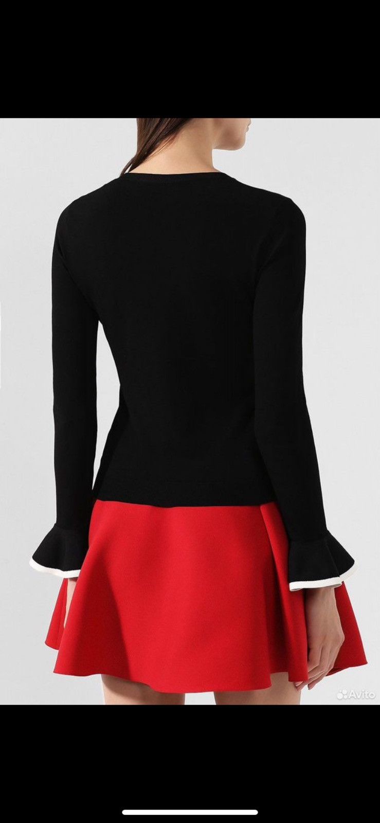 Valentino Valentino black pullover Size M / US 6-8 / IT 42-44 - 5 Thumbnail