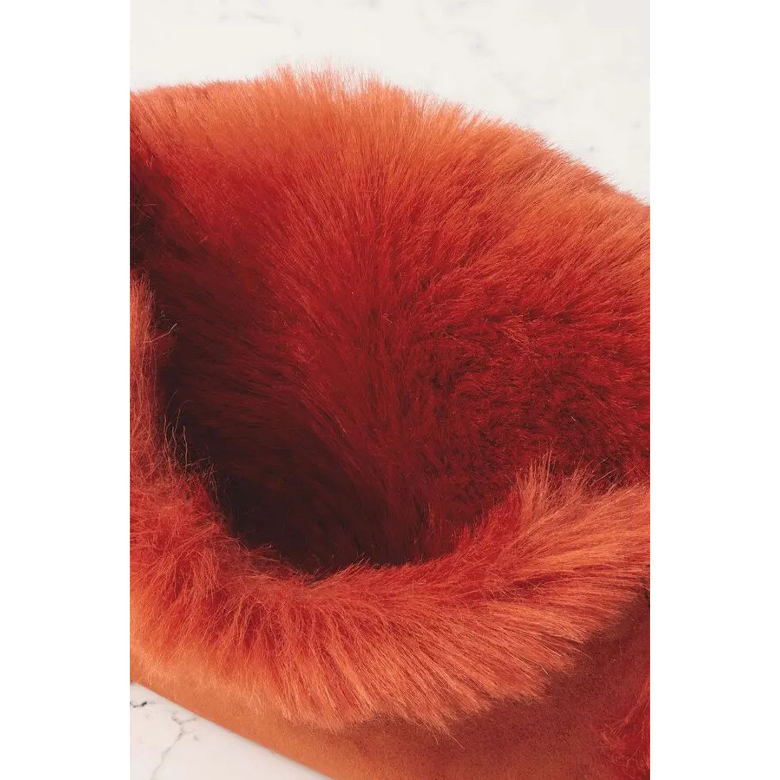 Yves Saint Laurent Saint Laurent Small Kate YSL Red Reversible Faux Fur Bag Size ONE SIZE - 15 Thumbnail