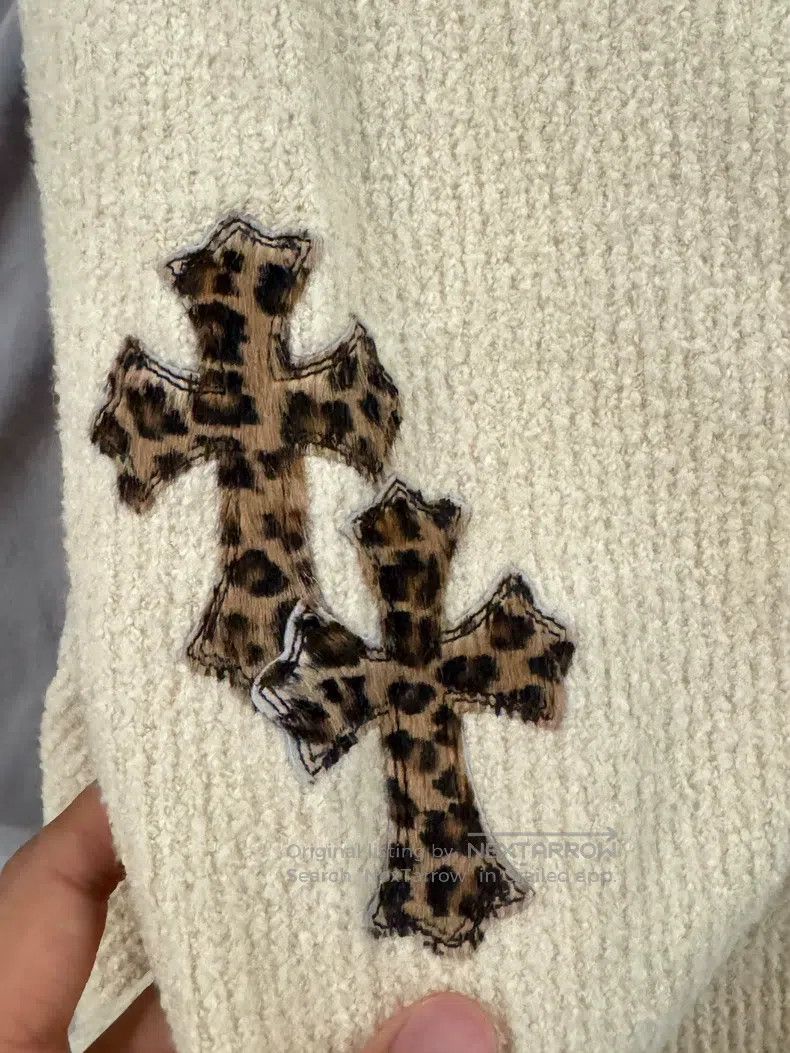 Chrome Hearts Chrome Hearts Leopard crossbone sweatshirt Size M / US 6-8 / IT 42-44 - 3 Thumbnail