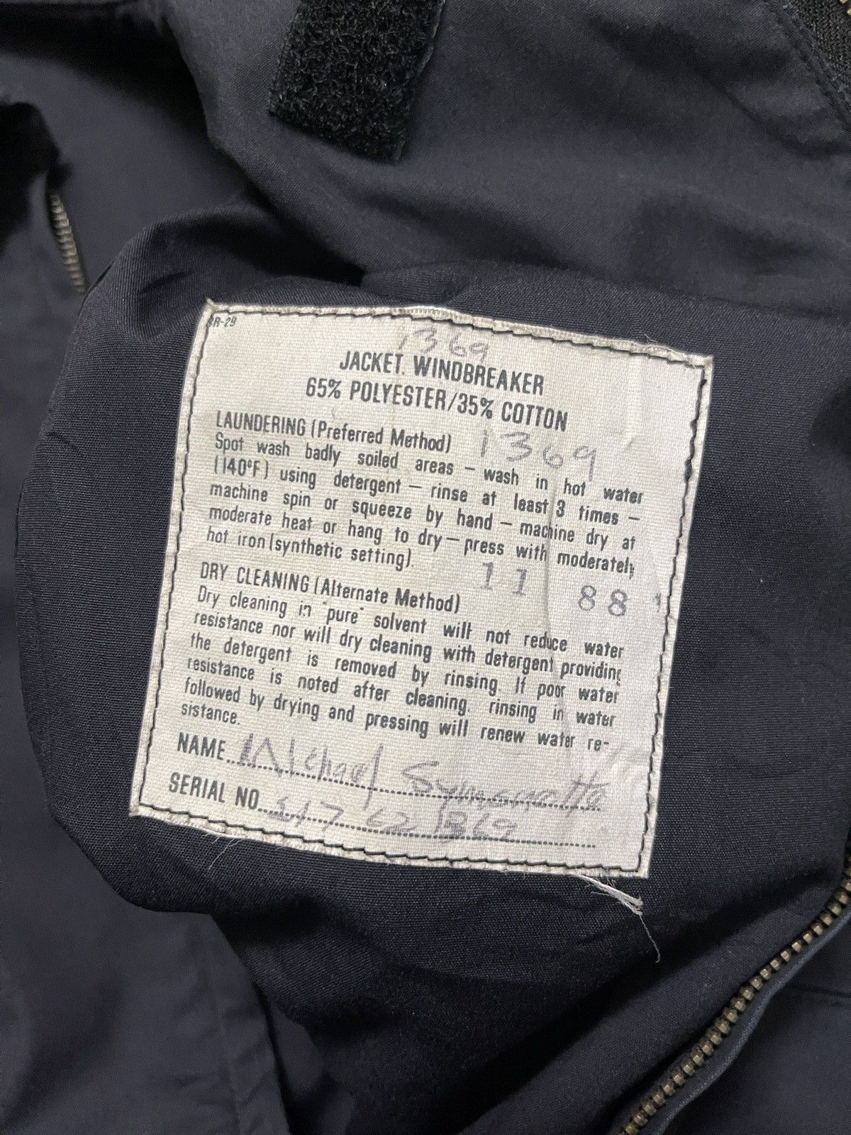 Vintage Vintage Creighton US Navy Official Uniform Jacket 40R Size US M / EU 48-50 / 2 - 7 Thumbnail
