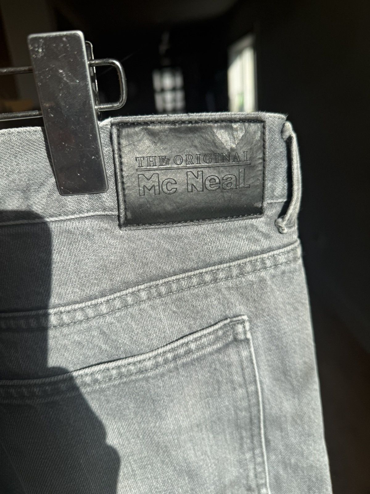 Other Vintage McNeal Grey Carpenter Jeans - Workwear W38 L36 Size US 36 / EU 52 - 3 Thumbnail