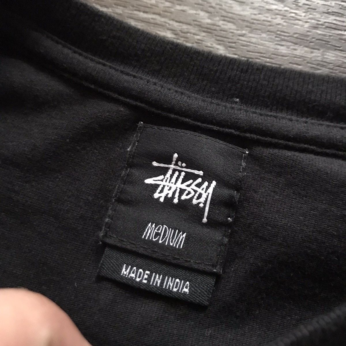 Stussy × Vintage Stussy Big Logo Mens Sweatshirt Size M-S Size US M / EU 48-50 / 2 - 6 Thumbnail