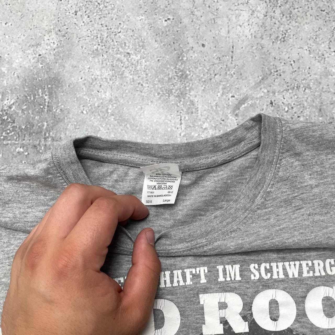 Vintage Klitschko VS Thompson Hard Rocks Boxing Promo T Shirt Gray Size US M / EU 48-50 / 2 - 6 Thumbnail