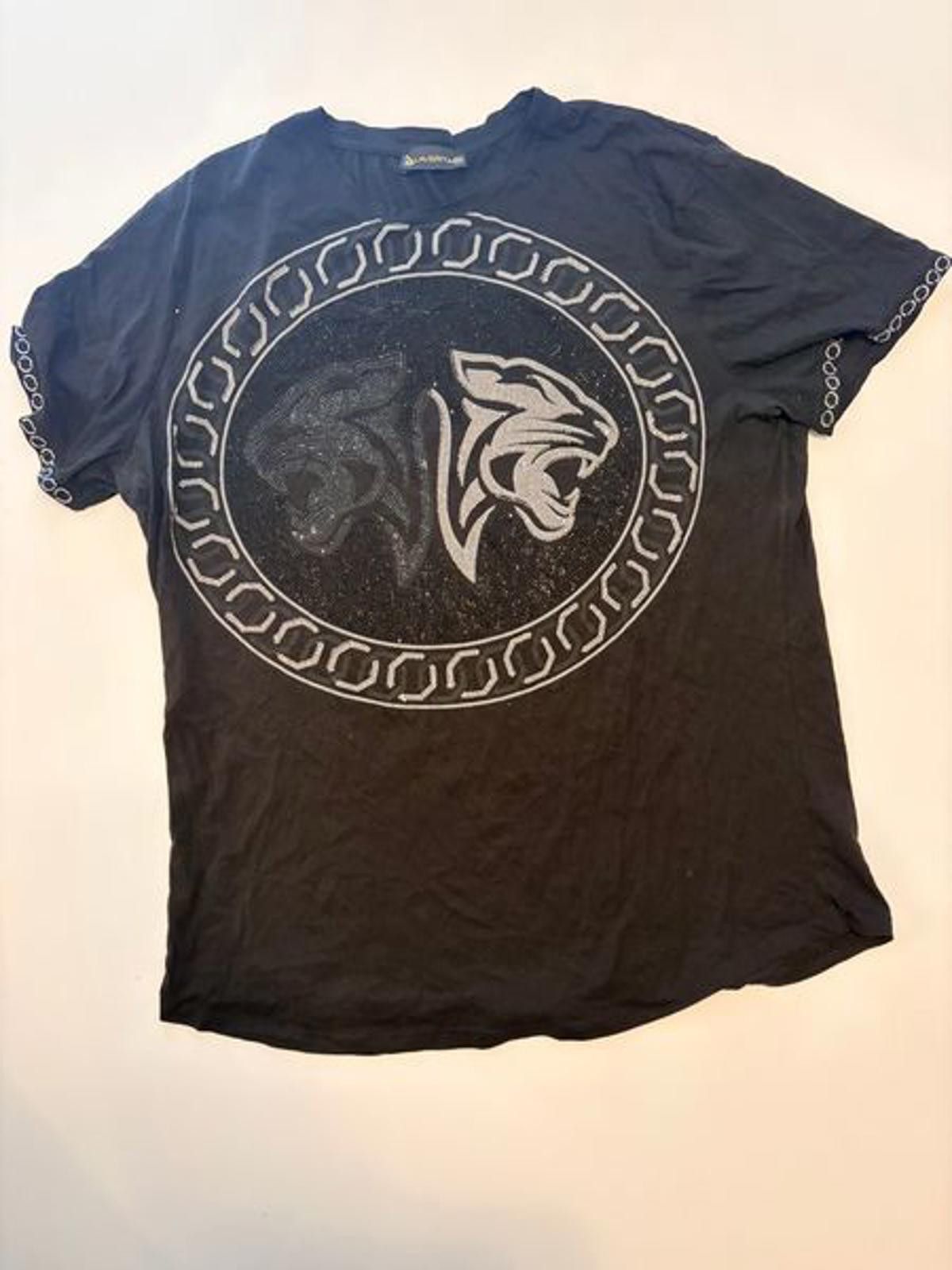 Other LaVerita Blank Panther Rhinestone Graphic T-Shirt (Size 4XL) Size US XXL / EU 58 / 5 - 1 Thumbnail