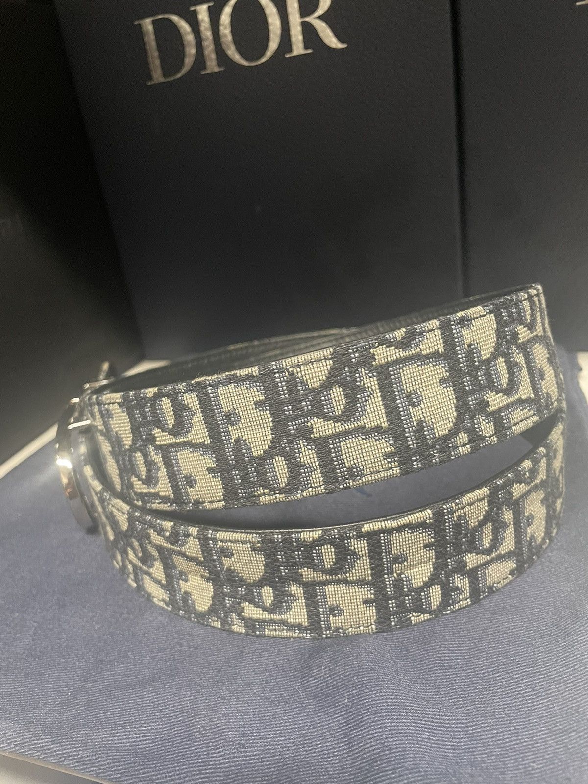 Dior Dior jacquard belt Size 32 - 3 Thumbnail