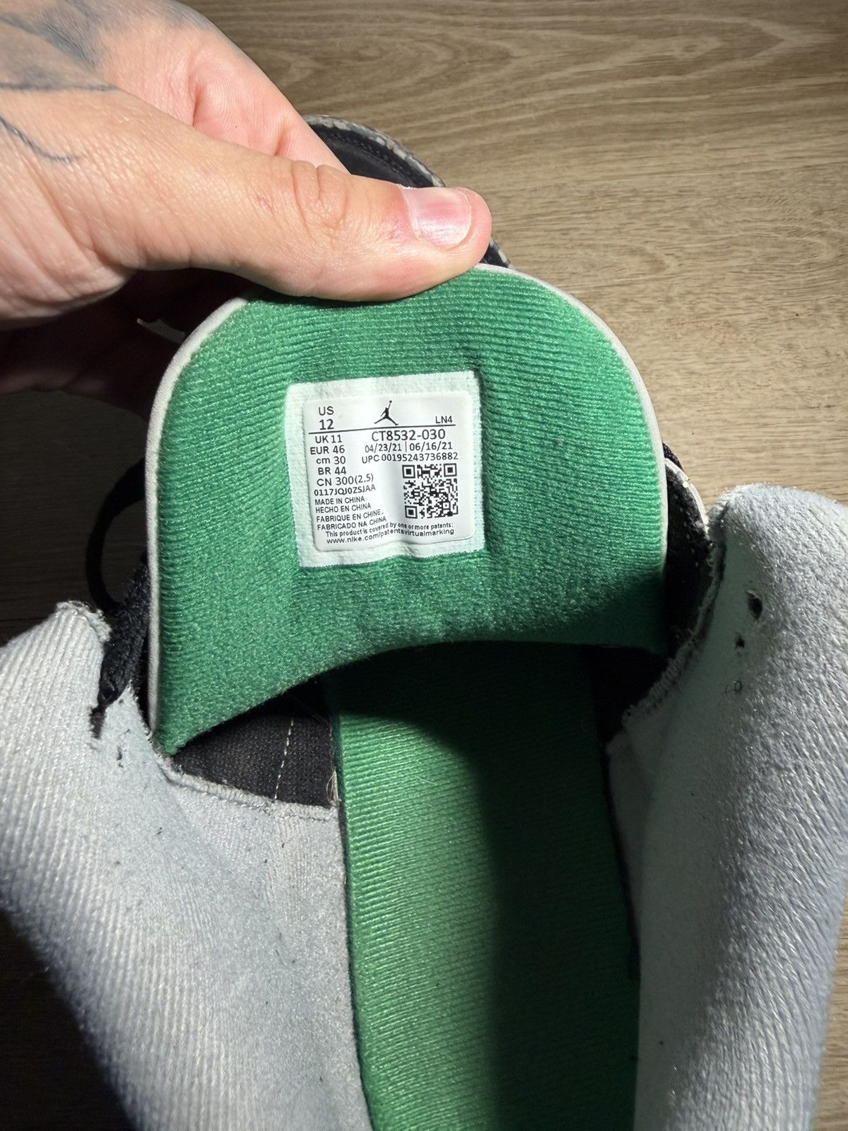Jordan Brand Jordan 3 “Pine Green” Size US 12 / EU 45 - 6 Thumbnail