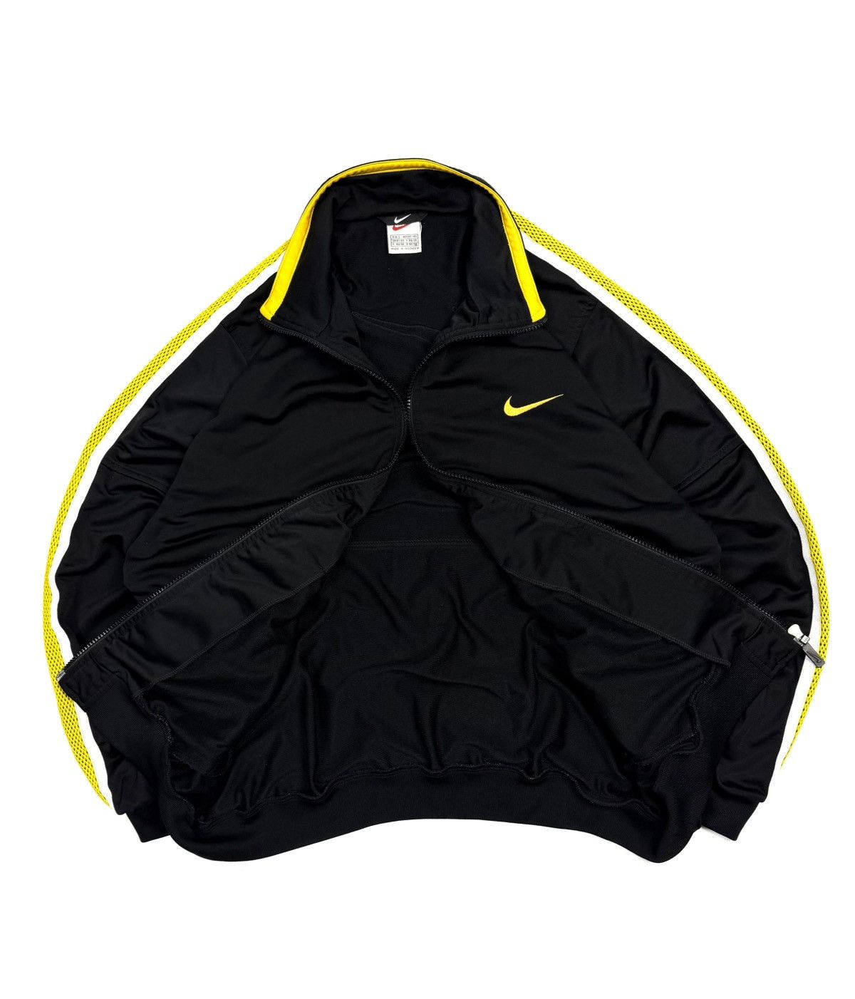 Nike Nike 90s Vintage Black Tracksuit Set Jacket Pants Y2K Retro Size US L / EU 52-54 / 3 - 5 Thumbnail