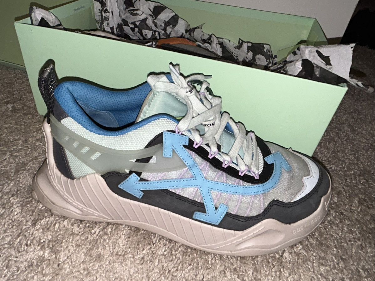Off-White Off-White ODSY-1000 Dark Greyhound Size US 10 / EU 43 - 1 Thumbnail