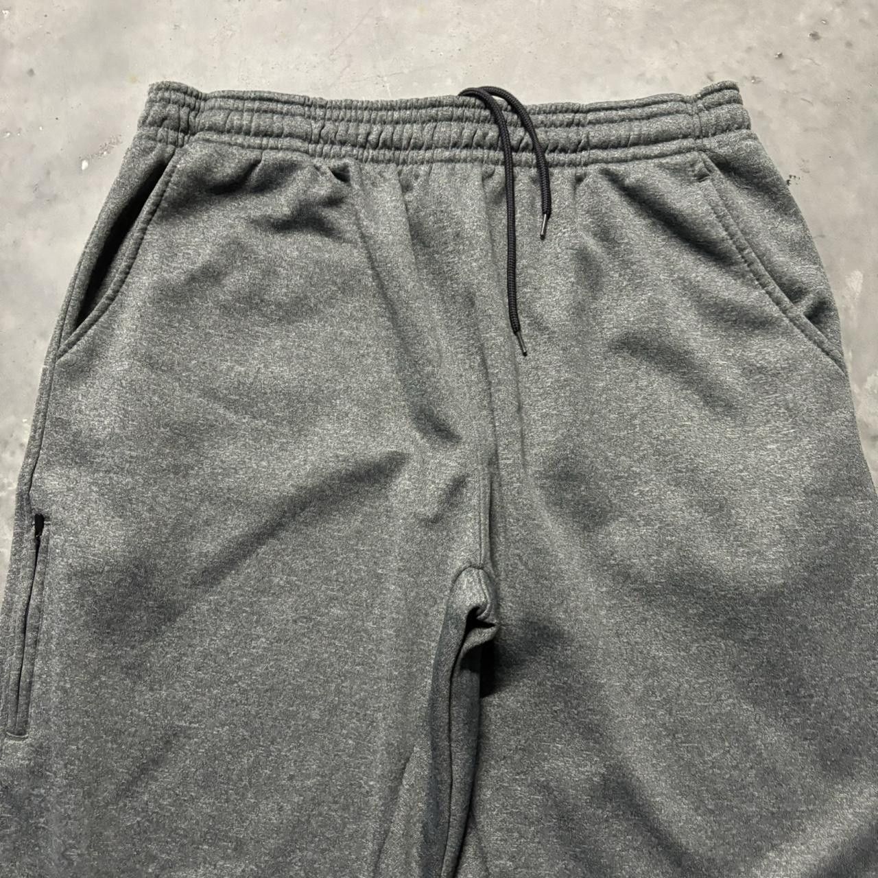 Japanese Brand × Vintage Crazy Vintage Y2K/2000s Baggy Grey Skater Athletic Drill Essential Sweatpants! Size US 32 / EU 48 - 4 Thumbnail