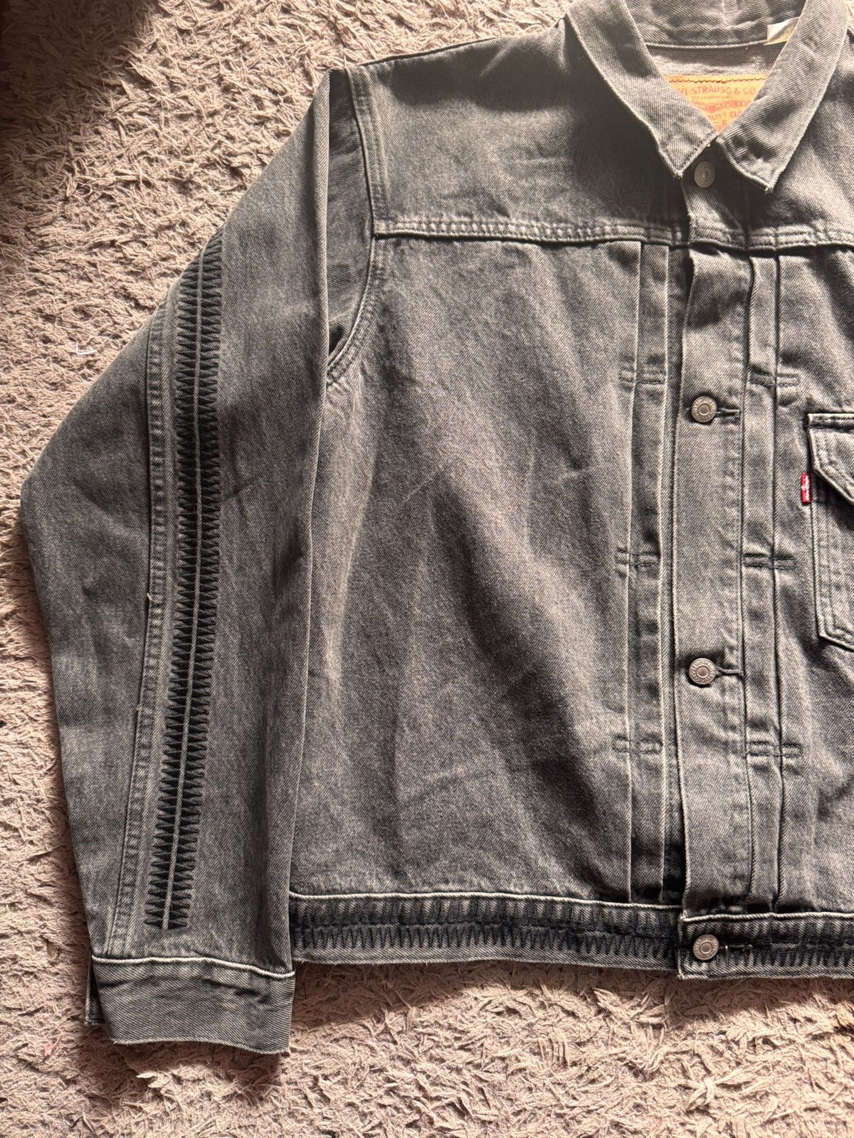 Undercover Levi’s x Undercover Type 1 “Giz” Grey Jacket Size US M / EU 48-50 / 2 - 6 Thumbnail
