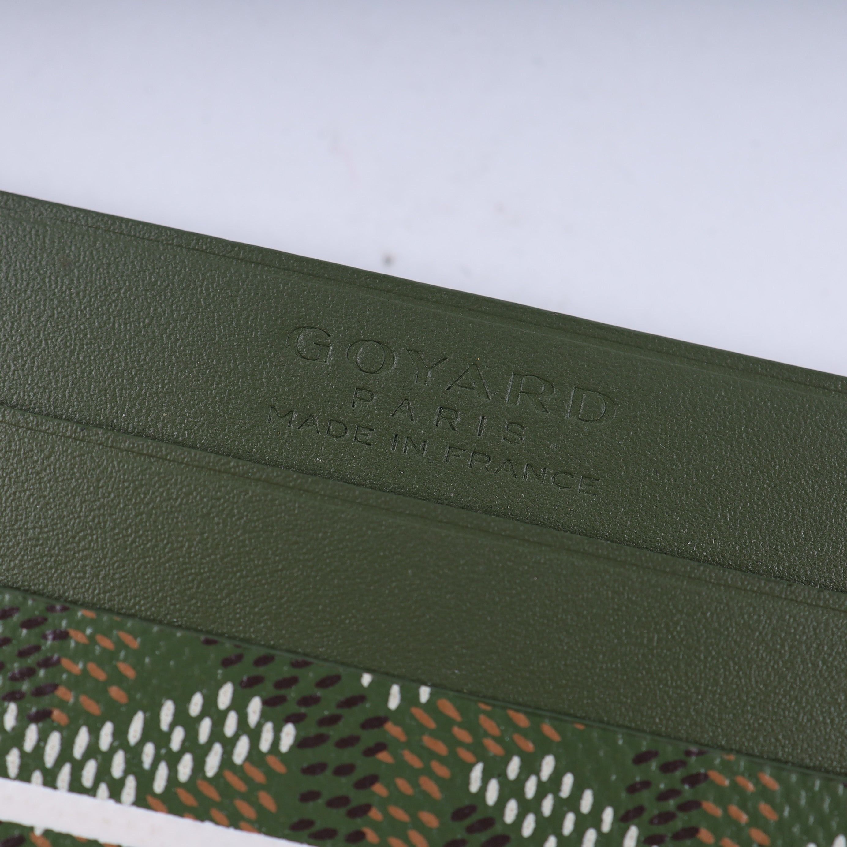 Goyard Goyard Saint Sulpice Army Green Exclusive Cardholder Size ONE SIZE - 3 Thumbnail