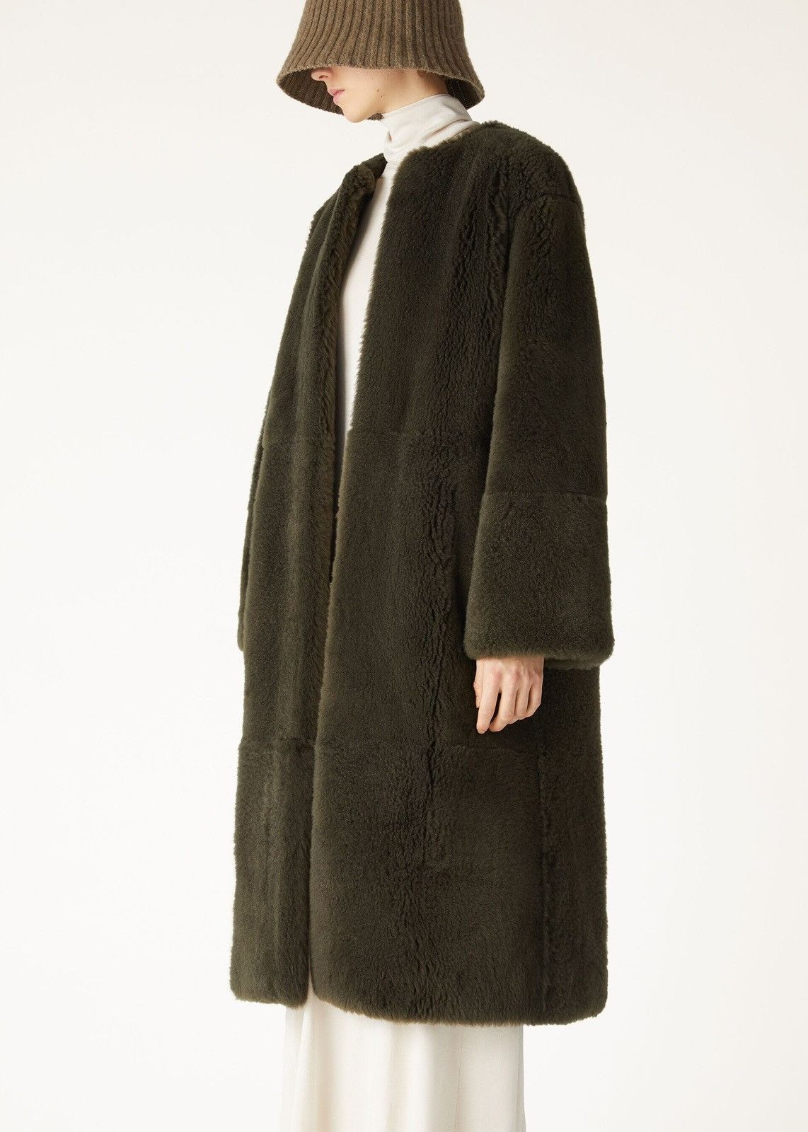 Loro Piana o1srvl11e0526 FAO3718 Keir Coat in Green Size S / US 4 / IT 40 - 7 Thumbnail