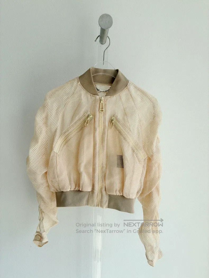 Fendi Fendi Beige Mesh Sun Protection Jacket, Zipper Style, Mesh Size XS / US 0-2 / IT 36-38 - 1 Thumbnail