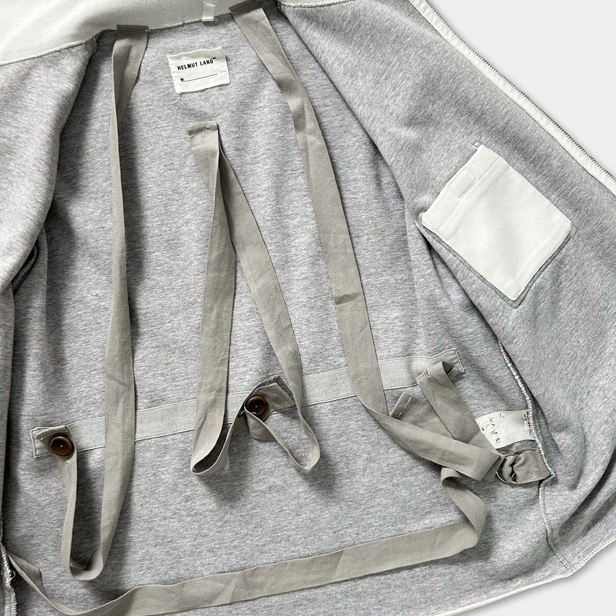 Helmut Lang Helmut Lang 2000 White Parachute Jacket With Pocket Size US L / EU 52-54 / 3 - 4 Thumbnail