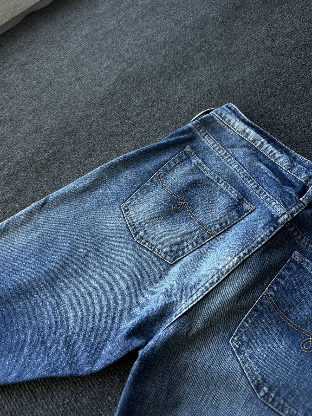 Ralph Lauren 🚨RARE RL RALPH LAUREN WOMEN DENIM JEANS FLAG LOGO Size 30" / US 8 / IT 44 - 15 Thumbnail