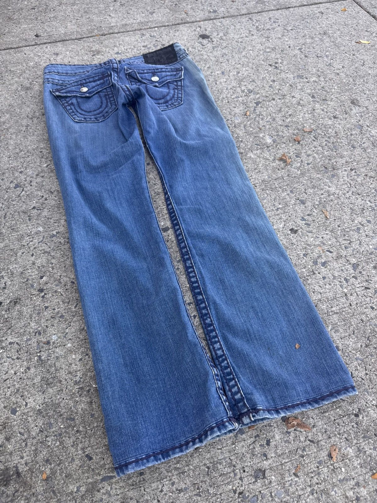 True Religion True Religion Billy Super T Jeans - Classic Bootcut Denim Size 28" / US 6 / IT 42 - 2 Thumbnail