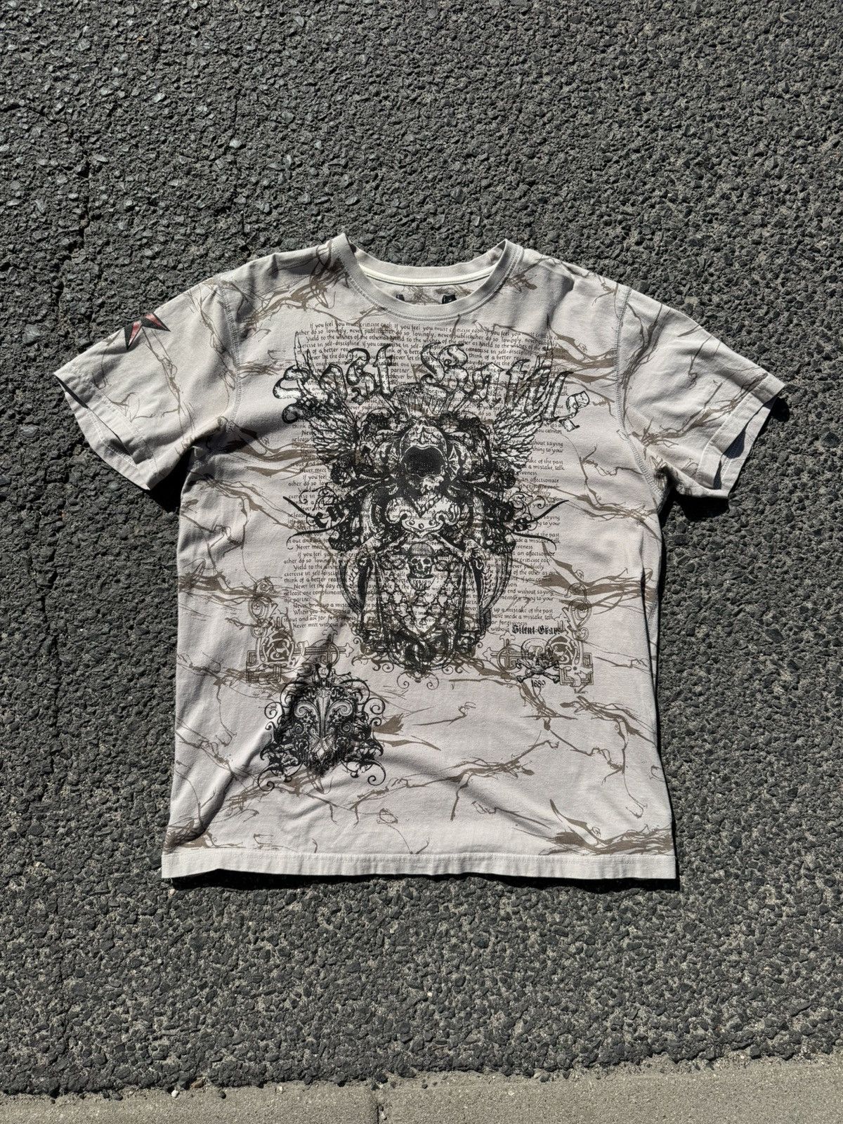 Affliction × Southpole × Tapout Affliction Type Dust Camo Tees Lost Battle y2k drain swag Size US M / EU 48-50 / 2 - 5 Thumbnail