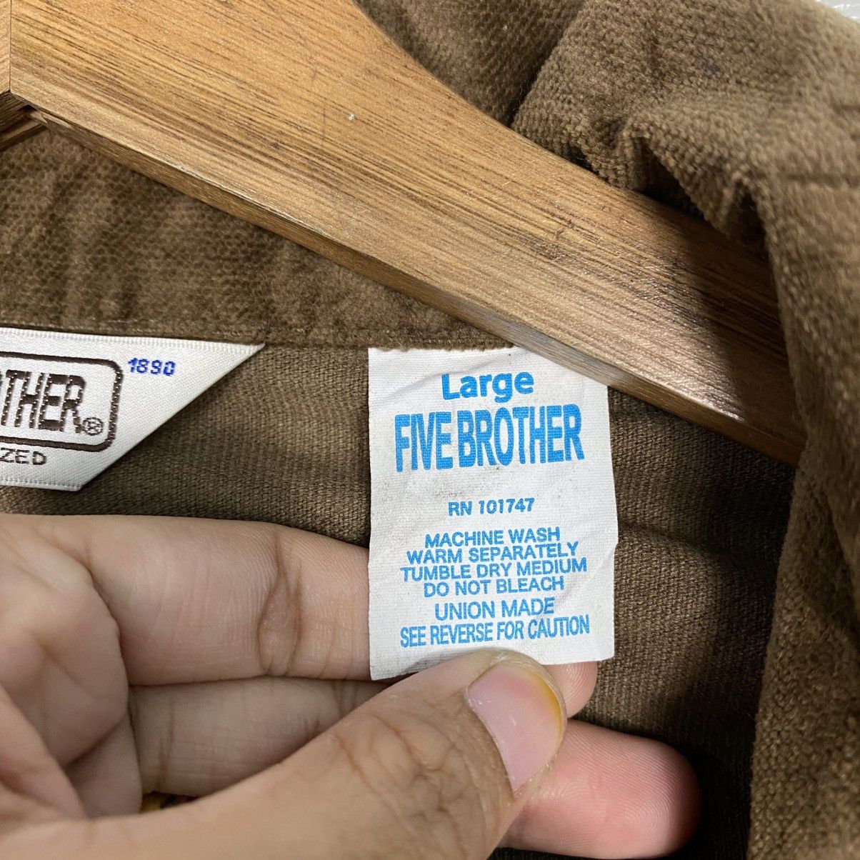 FiveBrother 📌Vintage Bomber Jacket Fivebrother Union Made Size US L / EU 52-54 / 3 - 20 Thumbnail