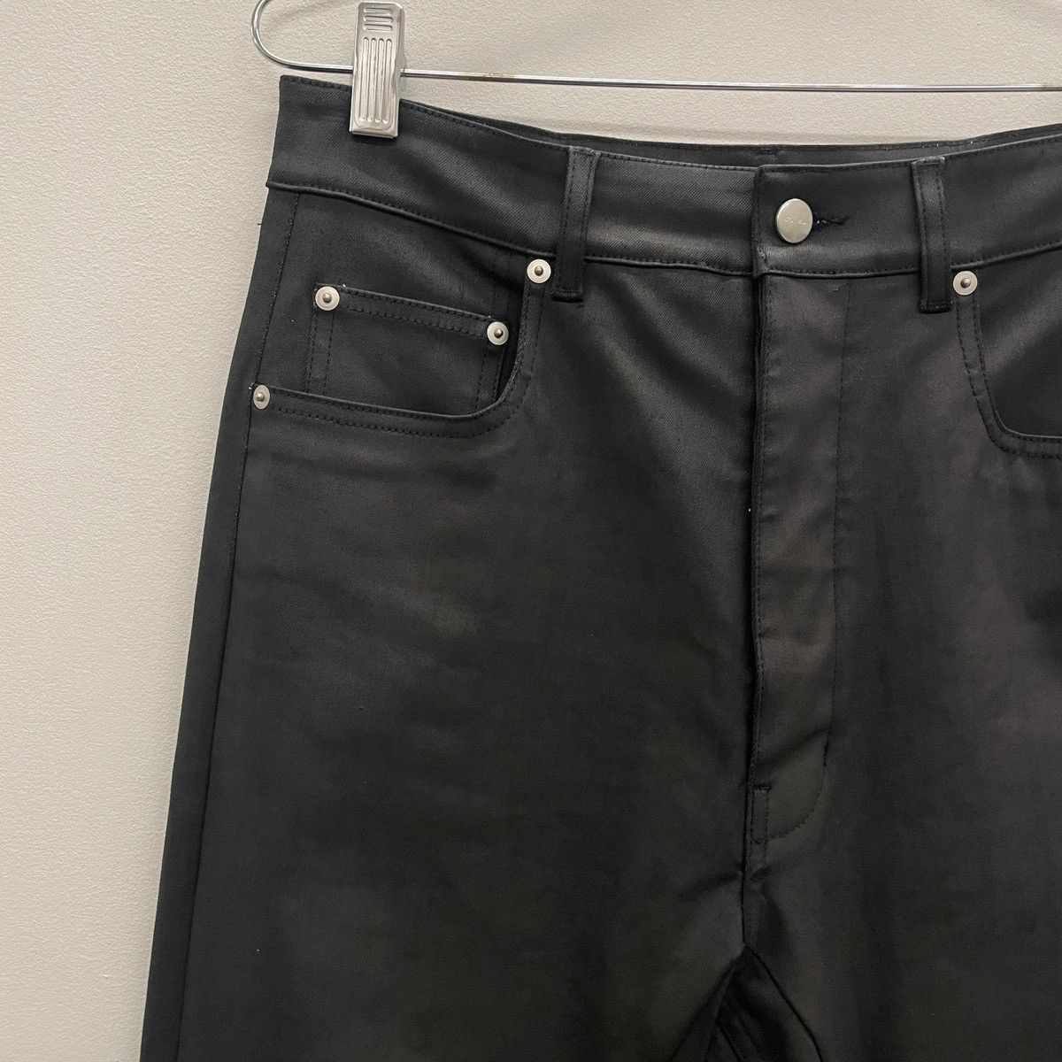 Rick Owens SS24 Rick Owens “PORTERVILLE” Geth Chalk Stretch Denim Size US 28 / EU 44 - 4 Thumbnail