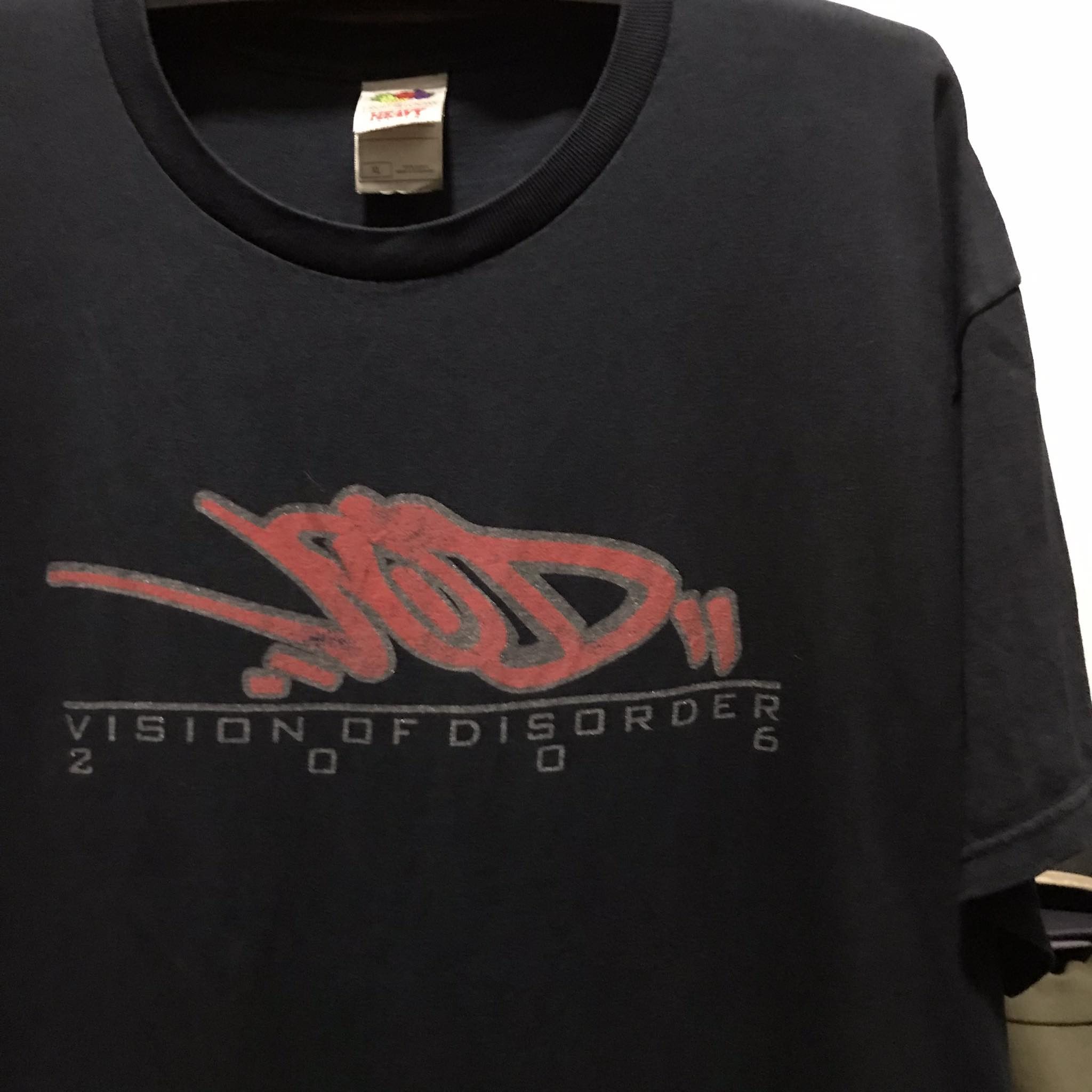 Band Tees Vision Of Disorder Metalcore Hardcore Band Tee 2006s
