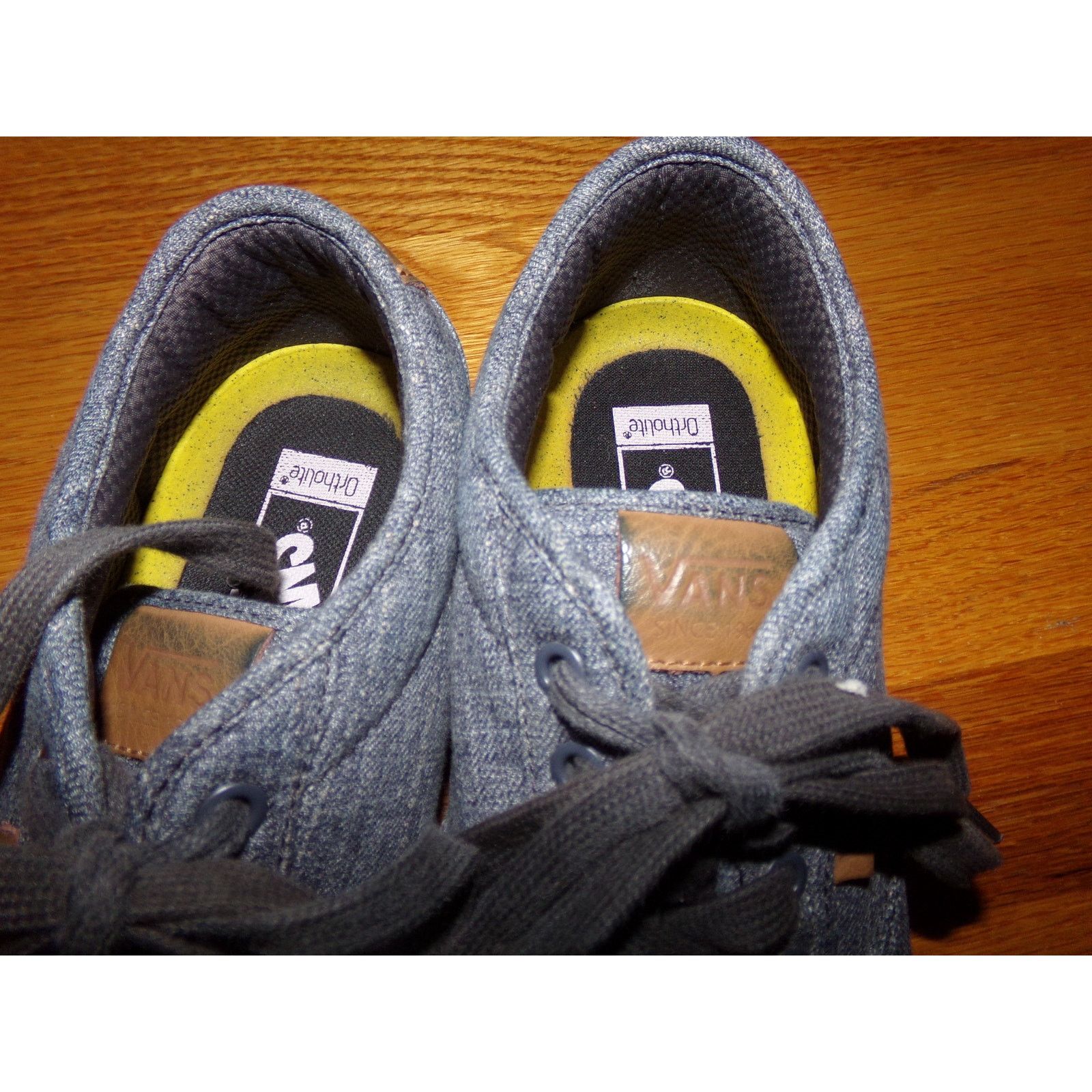 Vans Vans Ortholite denim color sneakers 9.5 M Excellent conditio Size US 9.5 / EU 42-43 - 2 Thumbnail