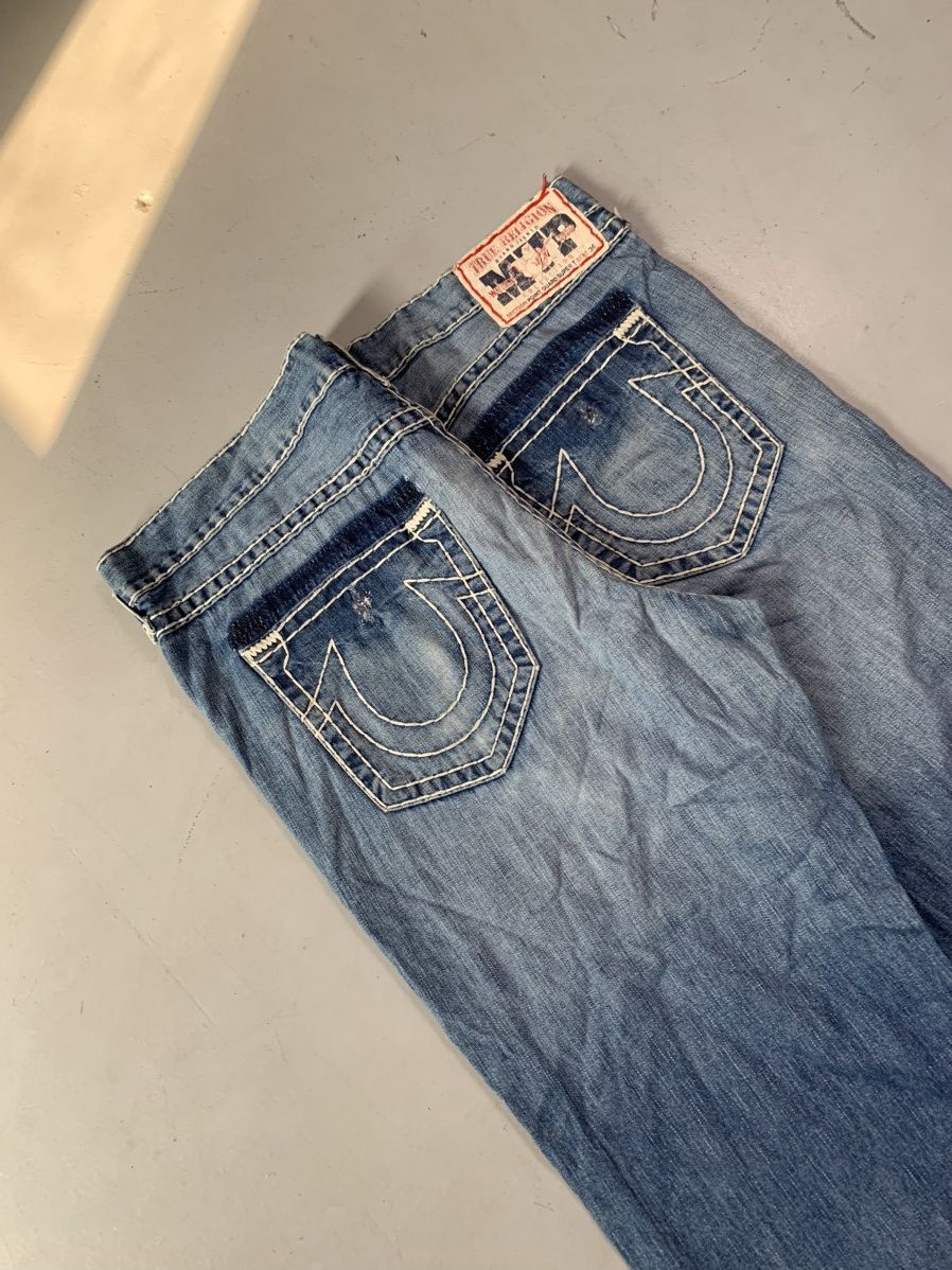 True Religion Vintage true religion baggy fit denim 46 size Size US 44 / EU 60 - 10 Thumbnail