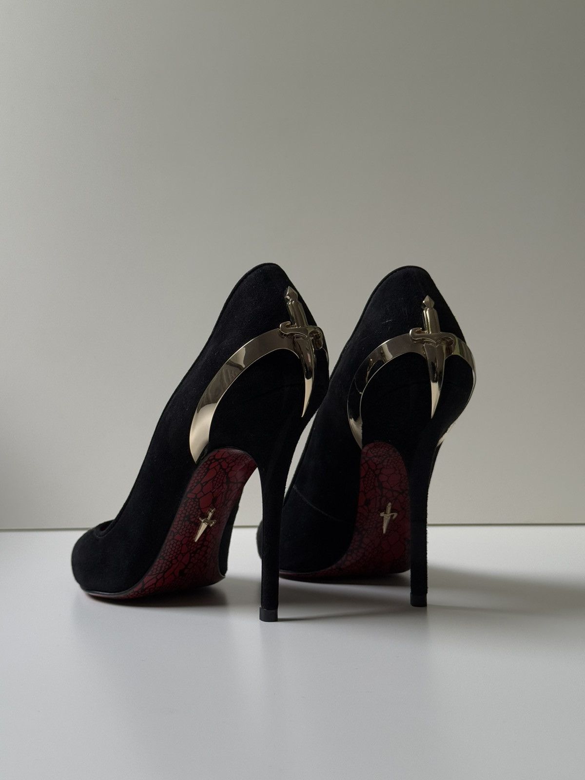 Paciotti Cesare Paciotti Iconic & Rare Lady Blade Dagger Heels Size US 6.5 / IT 36.5 - 2 Thumbnail