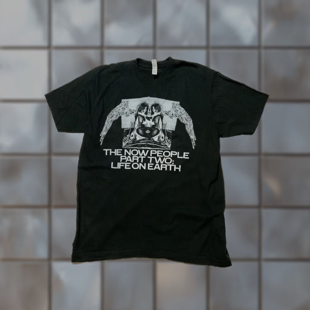 American Apparel VINTAGE American Apparel Matthew Marks Gallery Art The Now People Life On Earth T-Shirt Mens L Black Art The Now People Life On Earth T-Shirt Size US L / EU 52-54 / 3 - 1 Thumbnail
